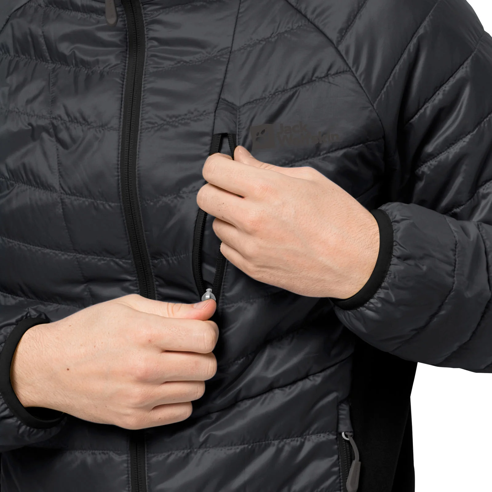 Jack Wolfskin Mens Routeburn Pro Quilted Insulated Jacket - Image 10