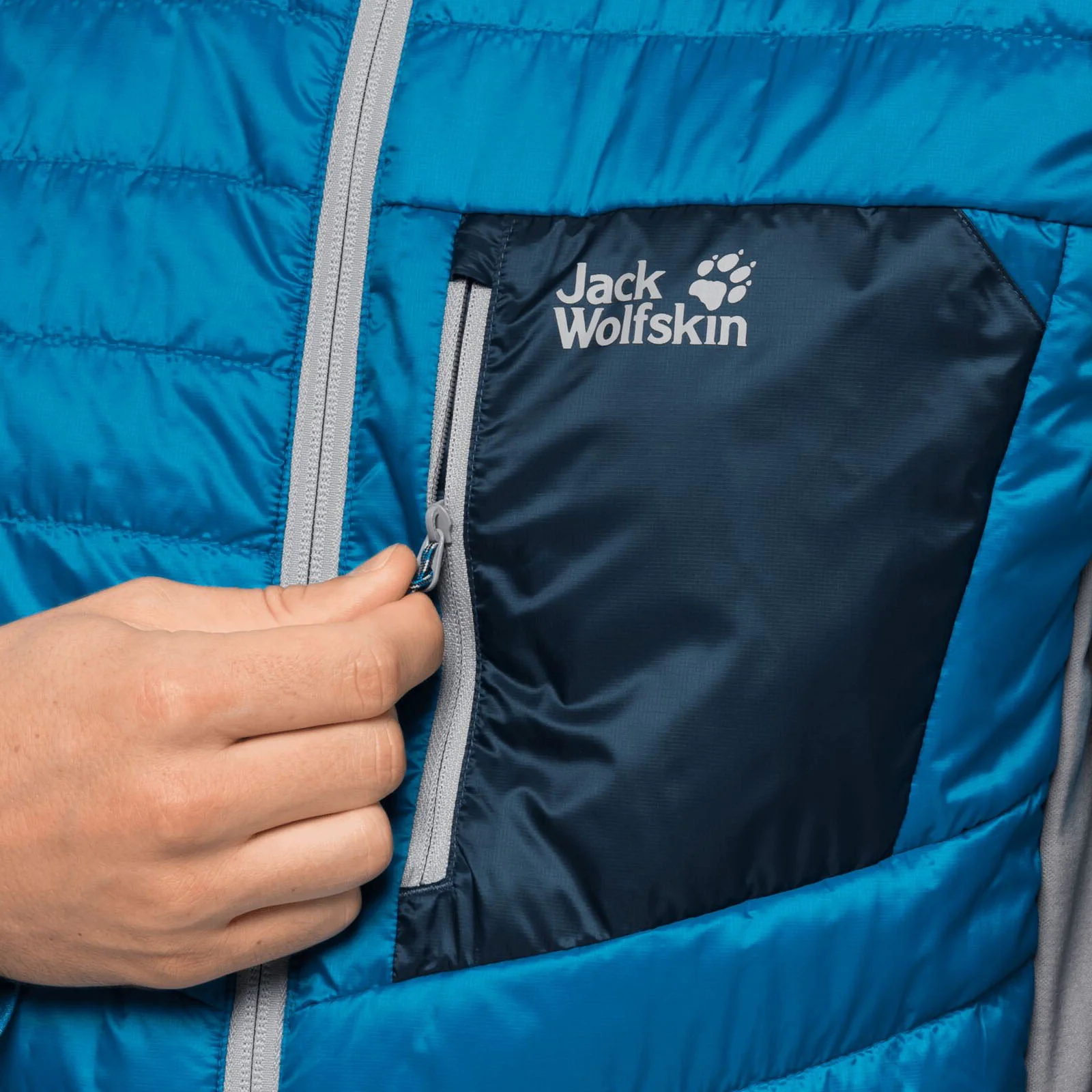 Jack Wolfskin Mens Routeburn Windproof Quilted Gilet - Image 8