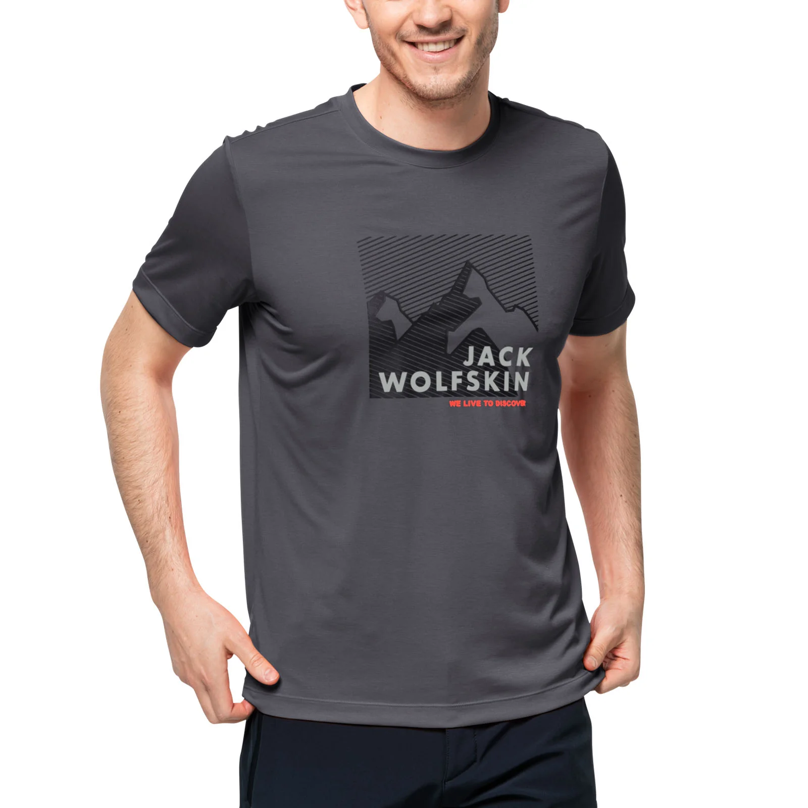 Jack Wolfskin Mens Short Sleeve Graphic T-Shirt - Image 4