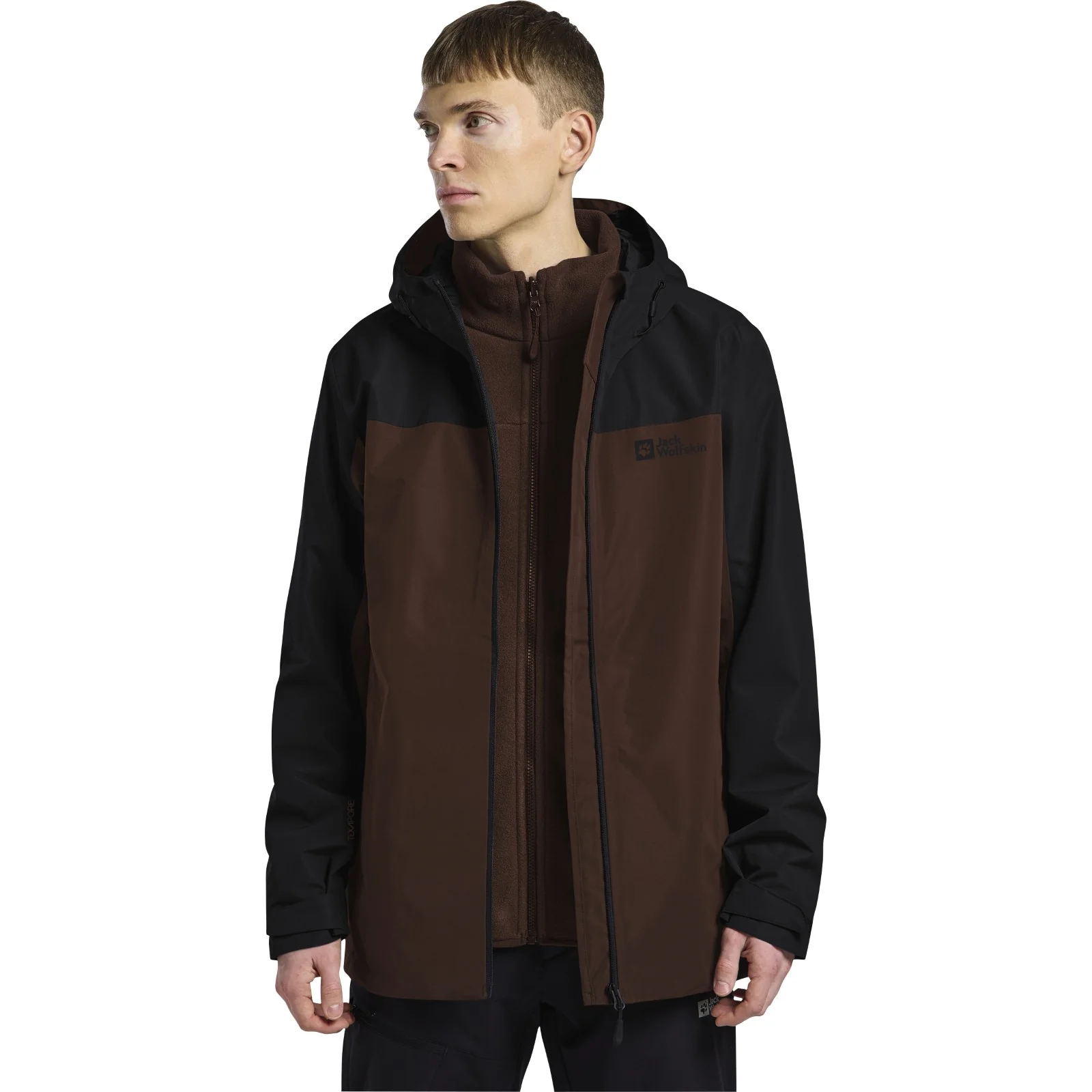 Jack Wolfskin Mens Taubenburg 3in1 Waterproof Insulated Jacket - Image 10