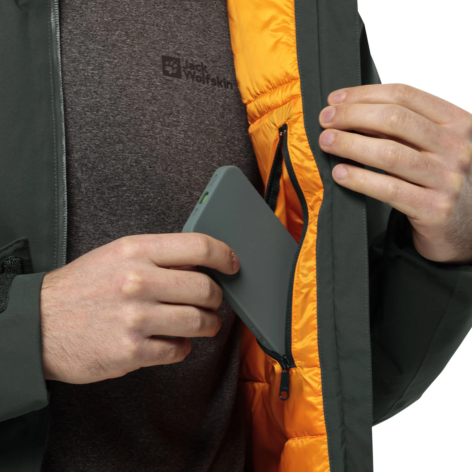 Jack Wolfskin Mens Wisper Waterproof Insulated Coat - Image 6
