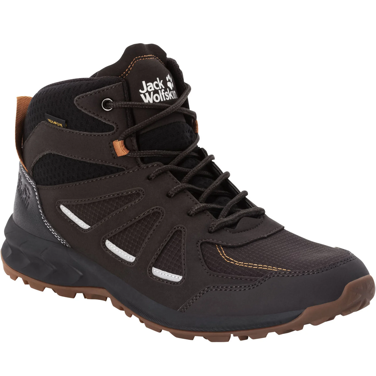 Jack Wolfskin Mens Woodland Texapore Walking Boots - Image 3