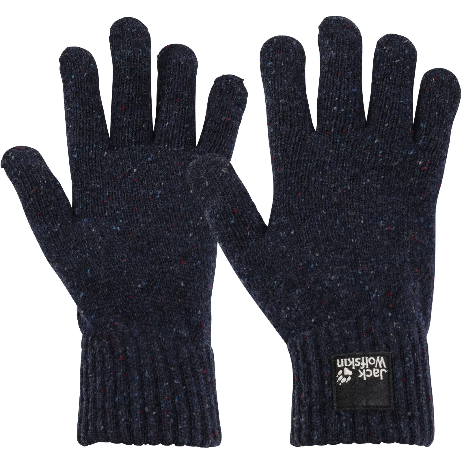 Jack Wolfskin Nature Knit Knitted Wool Gloves - Image 2