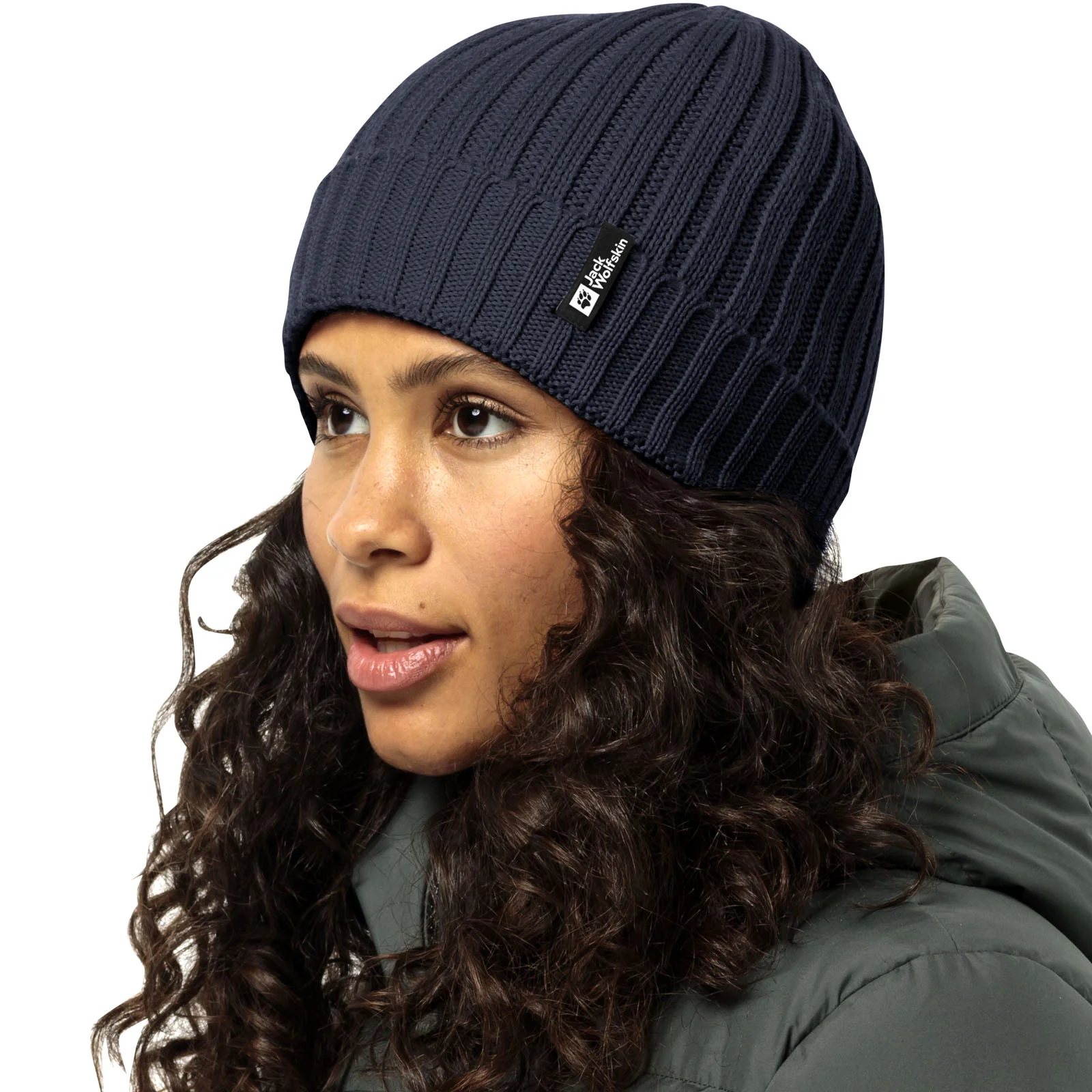 Jack Wolfskin Unisex Rib Cuffed Beanie Hat - Image 6
