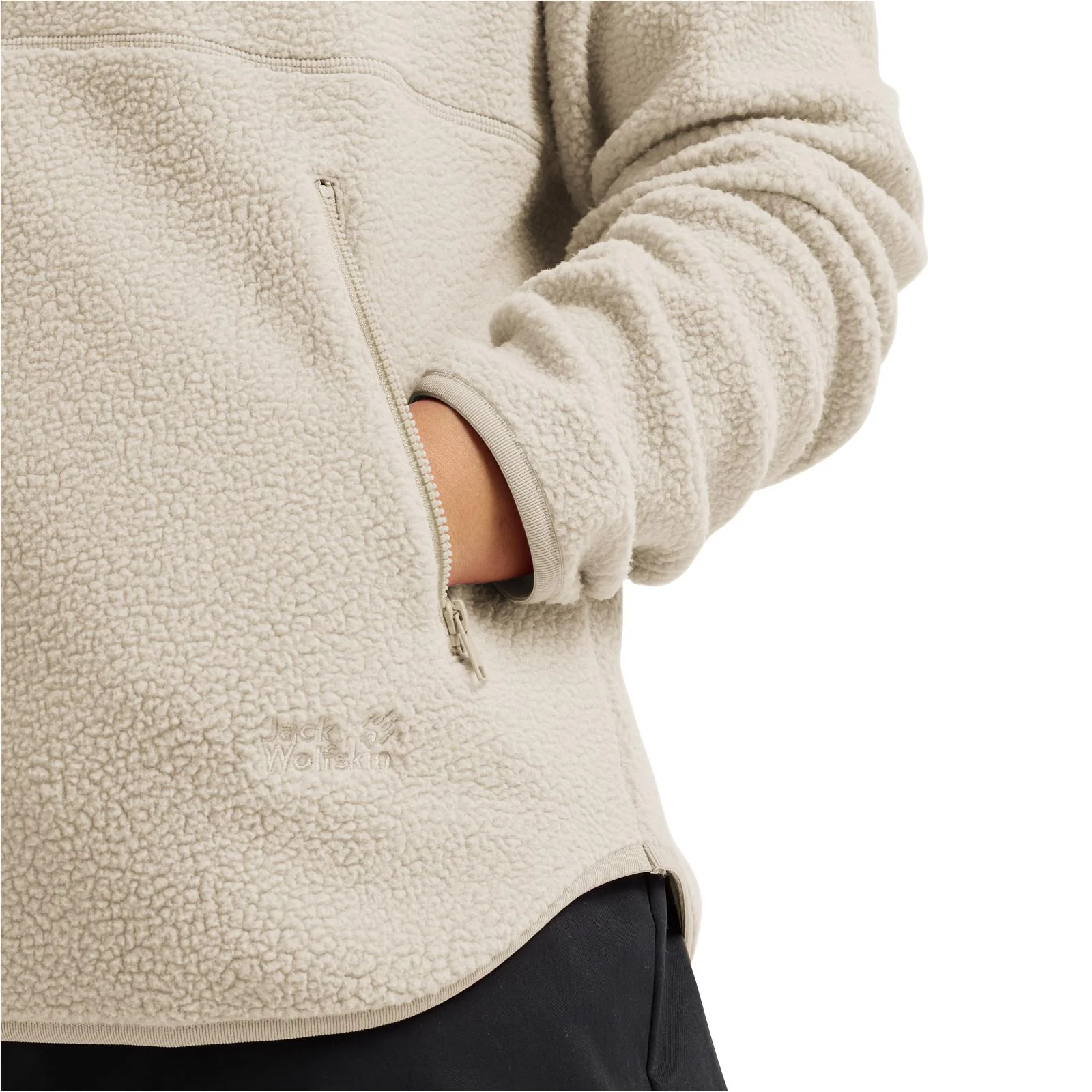 Jack Wolfskin Womens Lite Curl Half Zip Fleece - Image 8