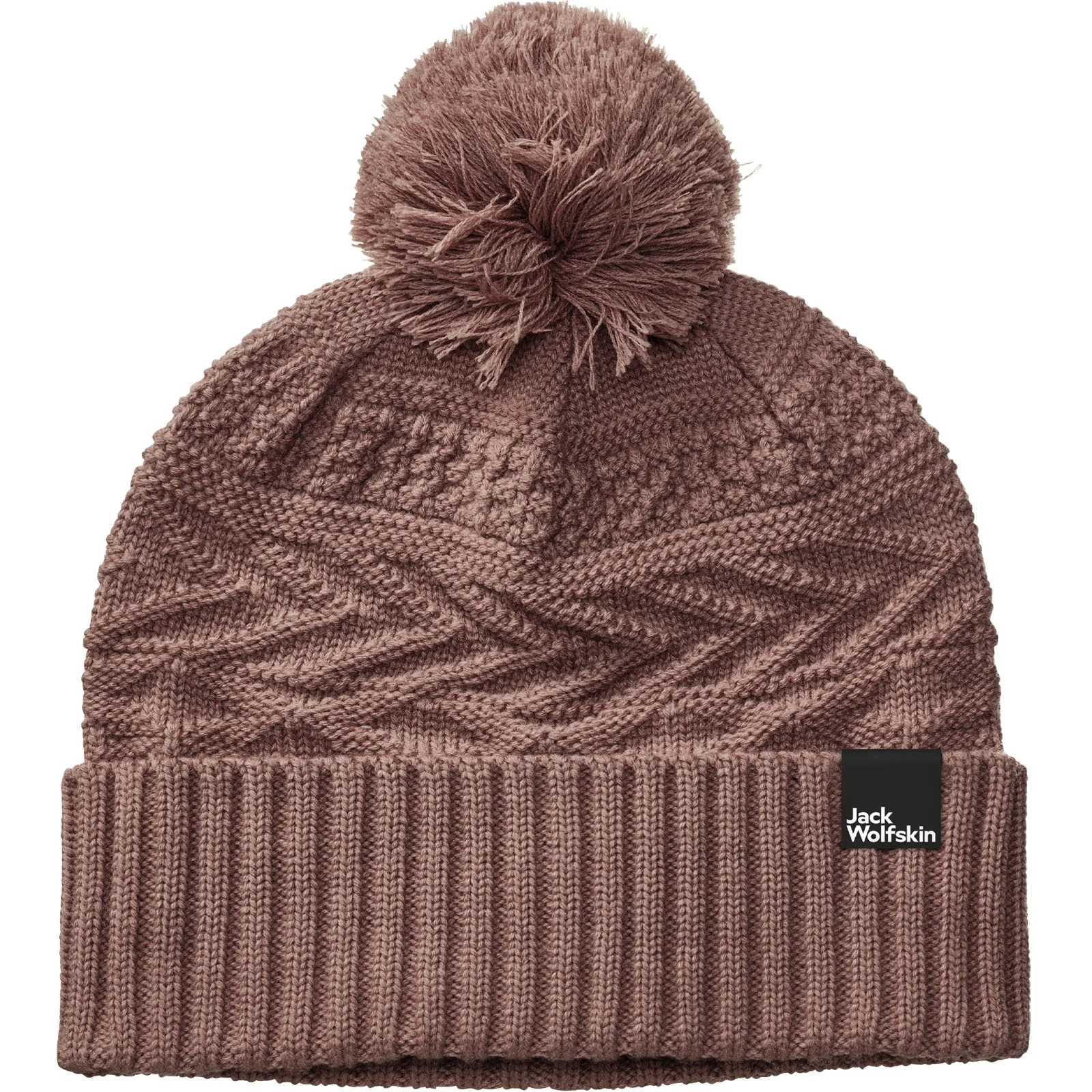Jack Wolfskin Womens Lorelei Knit Knitted Bobble Hat - Image 7