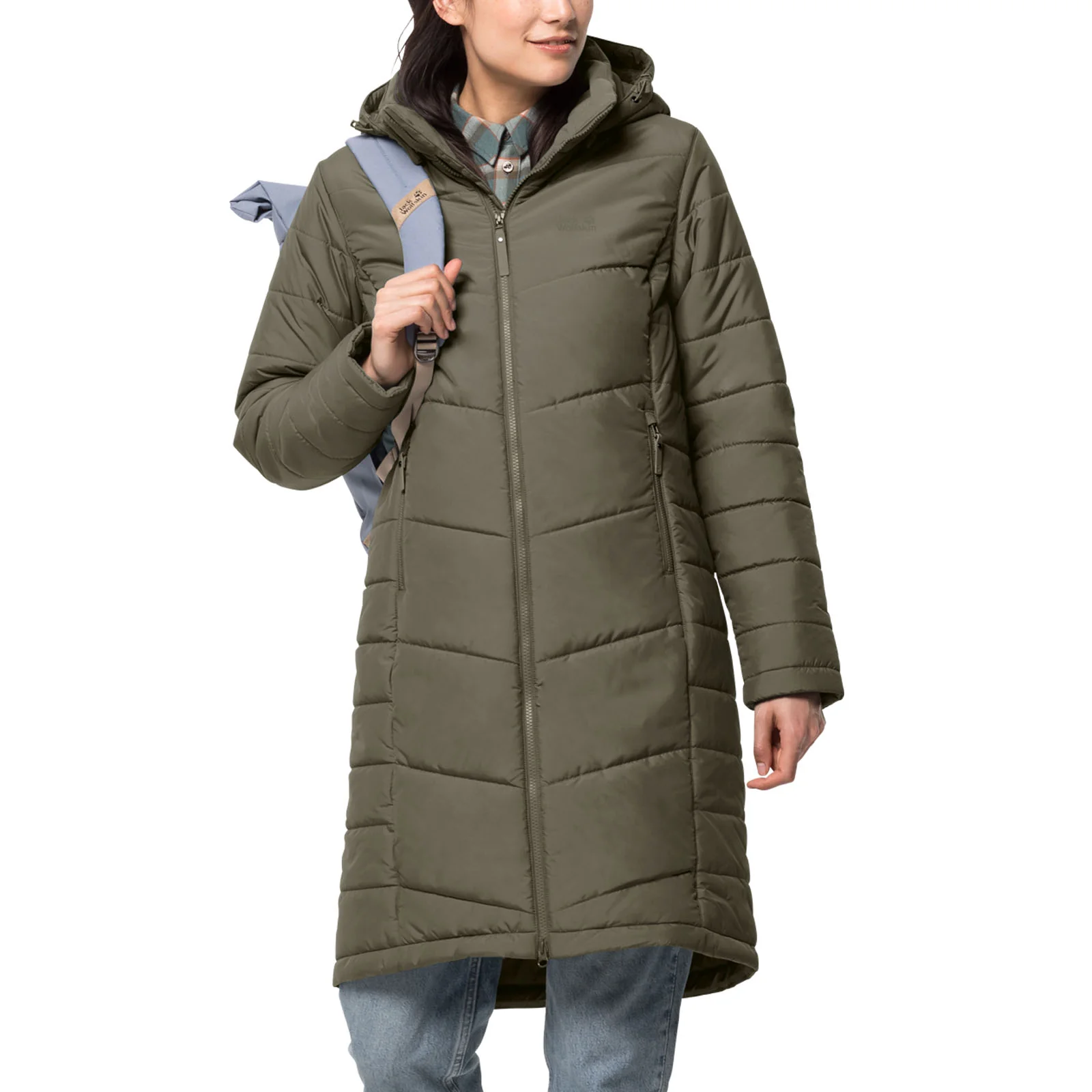 Jack Wolfskin Womens North York Windproof Quilted Jacket - Image 3