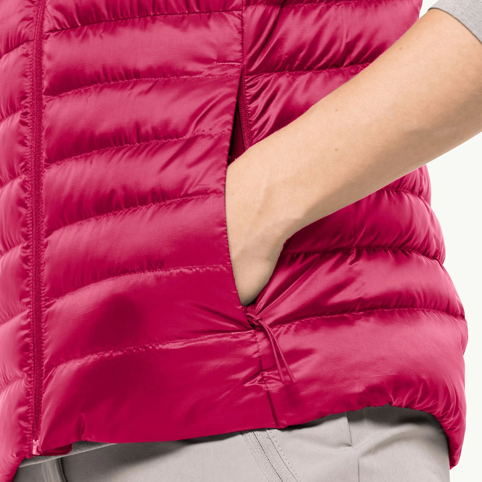 Jack Wolfskin Womens Pack & Go Packable Down Bodywarmer Gilet - Image 12
