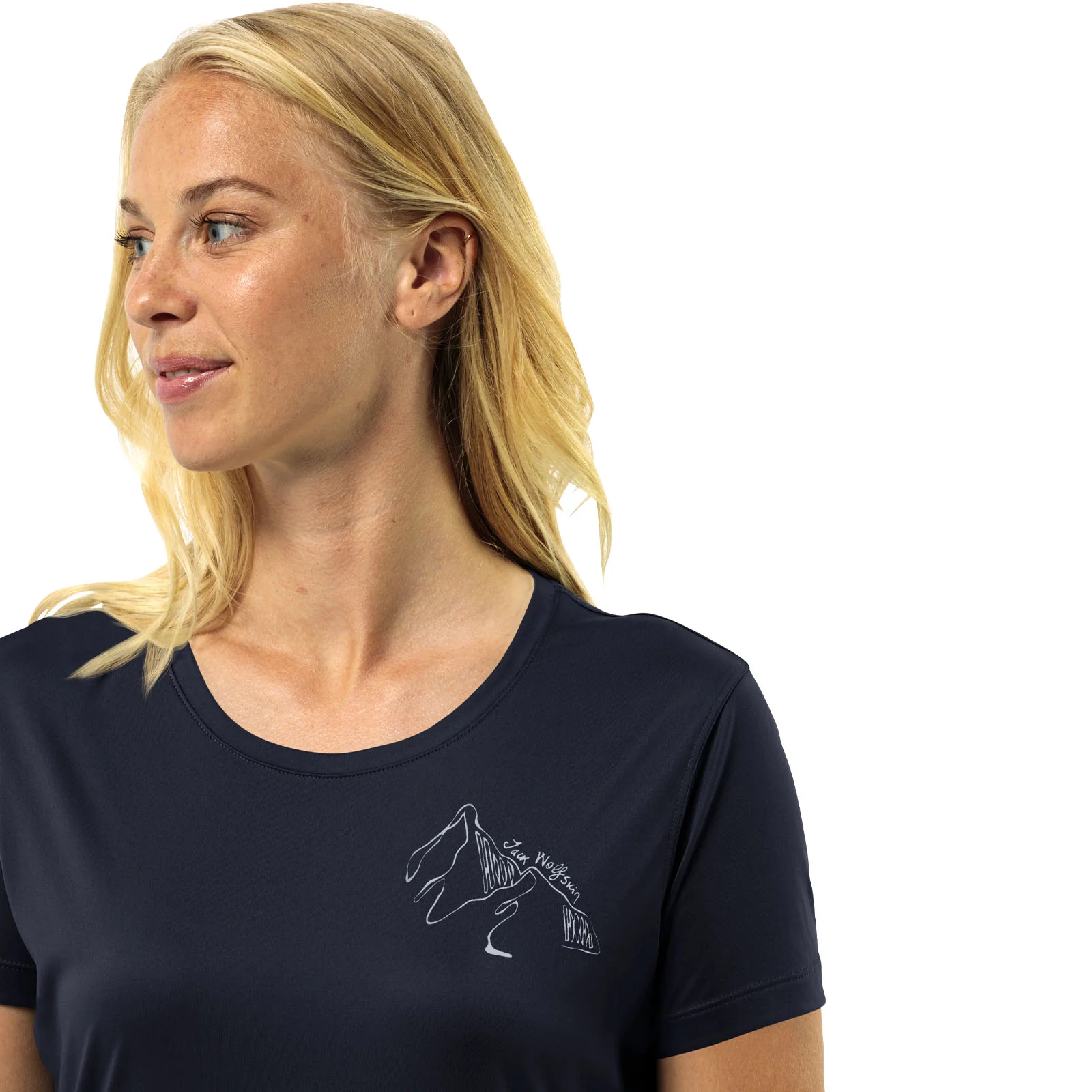 Jack Wolfskin Womens Peak Graphic Short Sleeve T-Shirt - Image 6