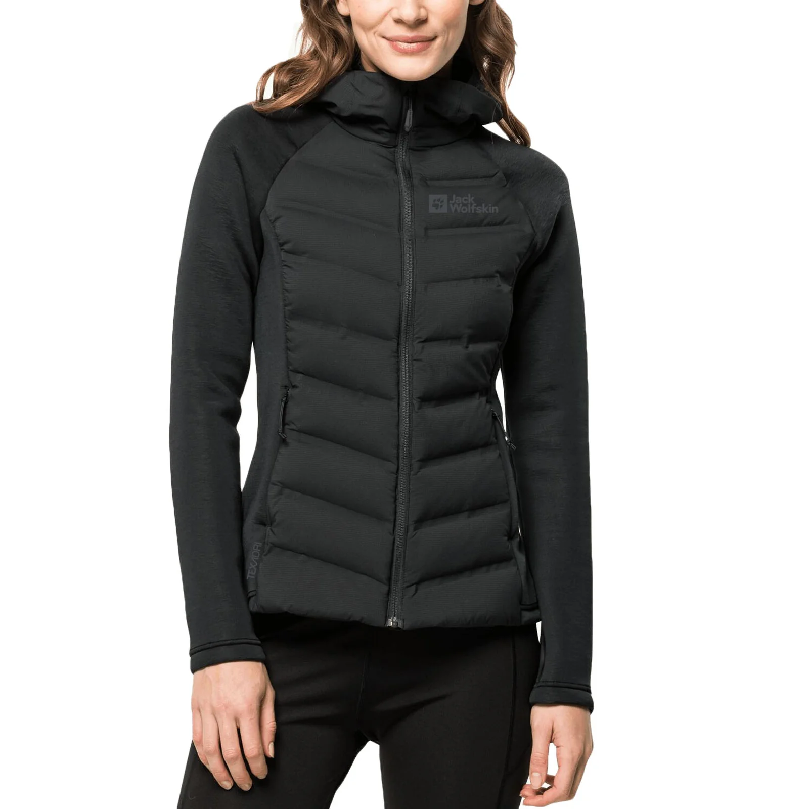 Jack Wolfskin Womens Tasman Hybrid Down Jacket - Image 4