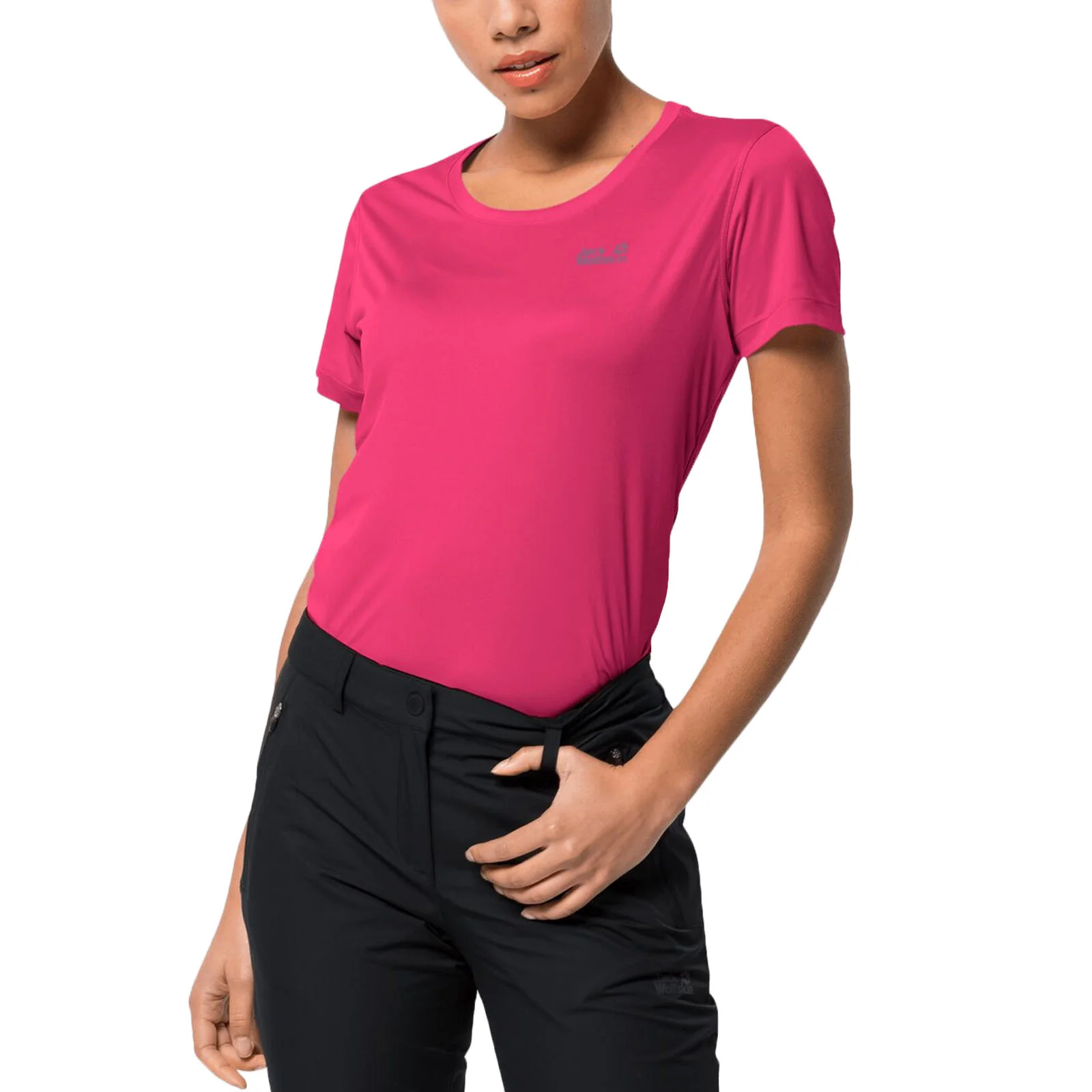 Jack Wolfskin Womens Tech Short Sleeve Quick Dry T-Shirt - Image 5