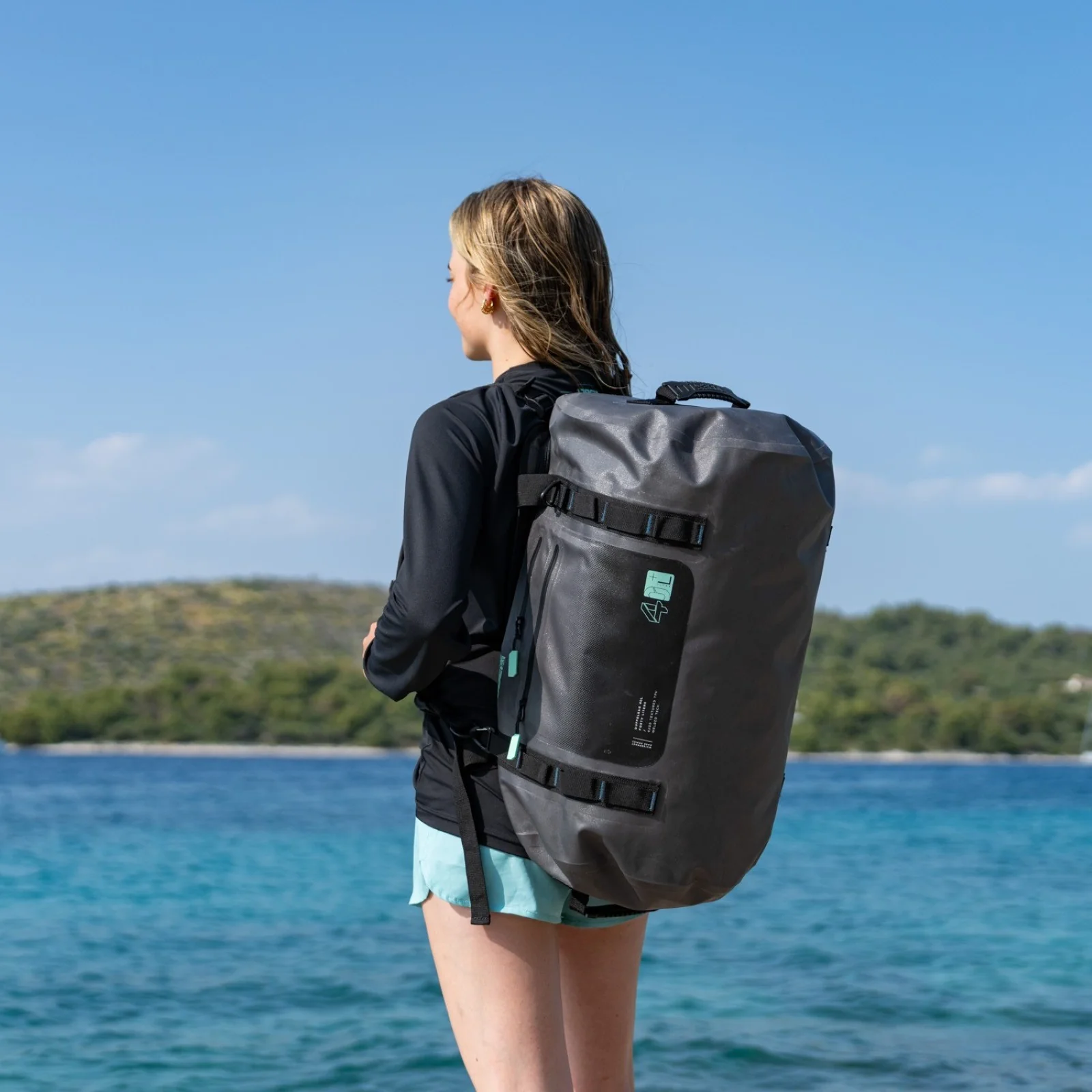Jobe Duffelbag Water repellent Rucksack - Grey - OS - Image 3