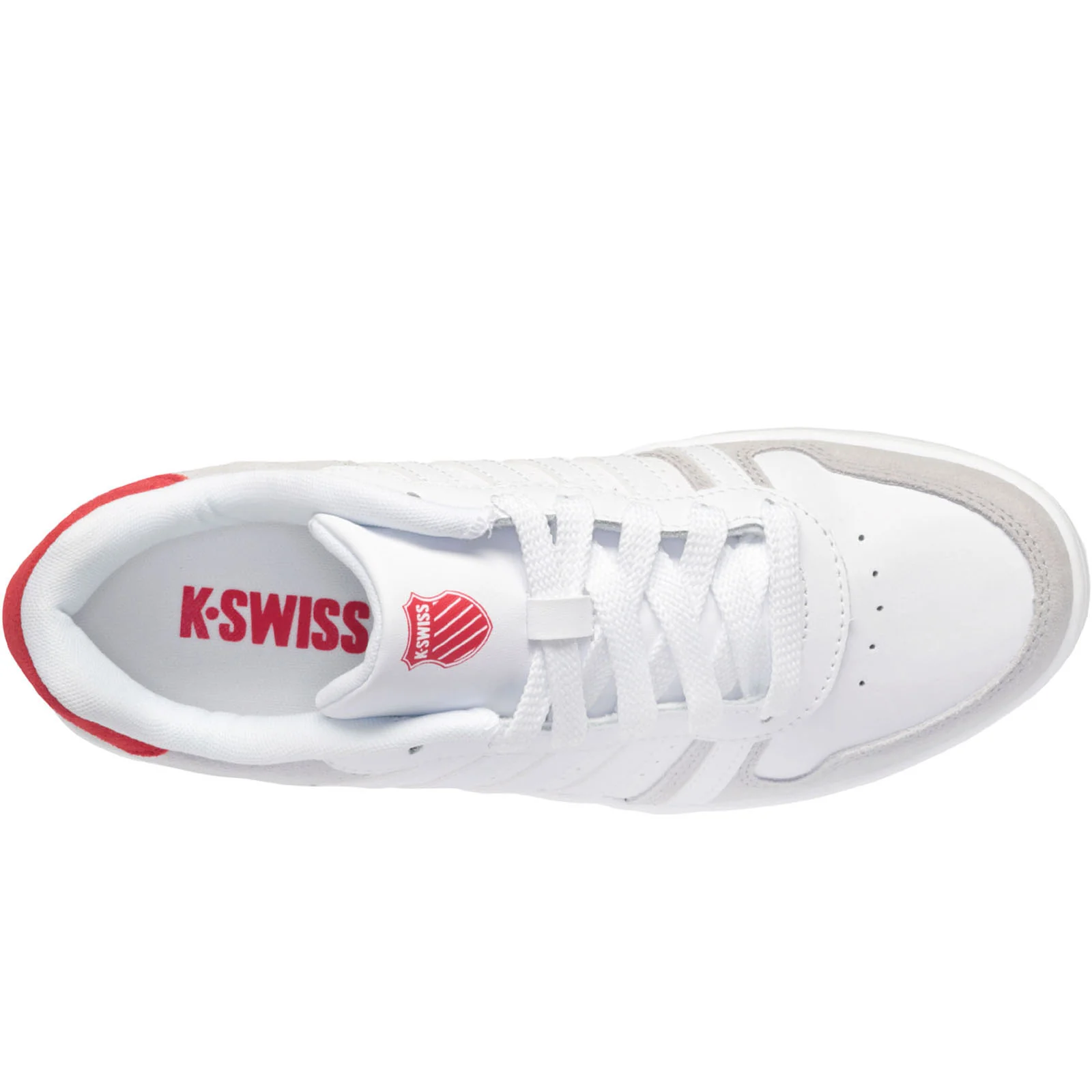K-Swiss Mens Court Palisades Low Rise Trainers Shoes - Image 20