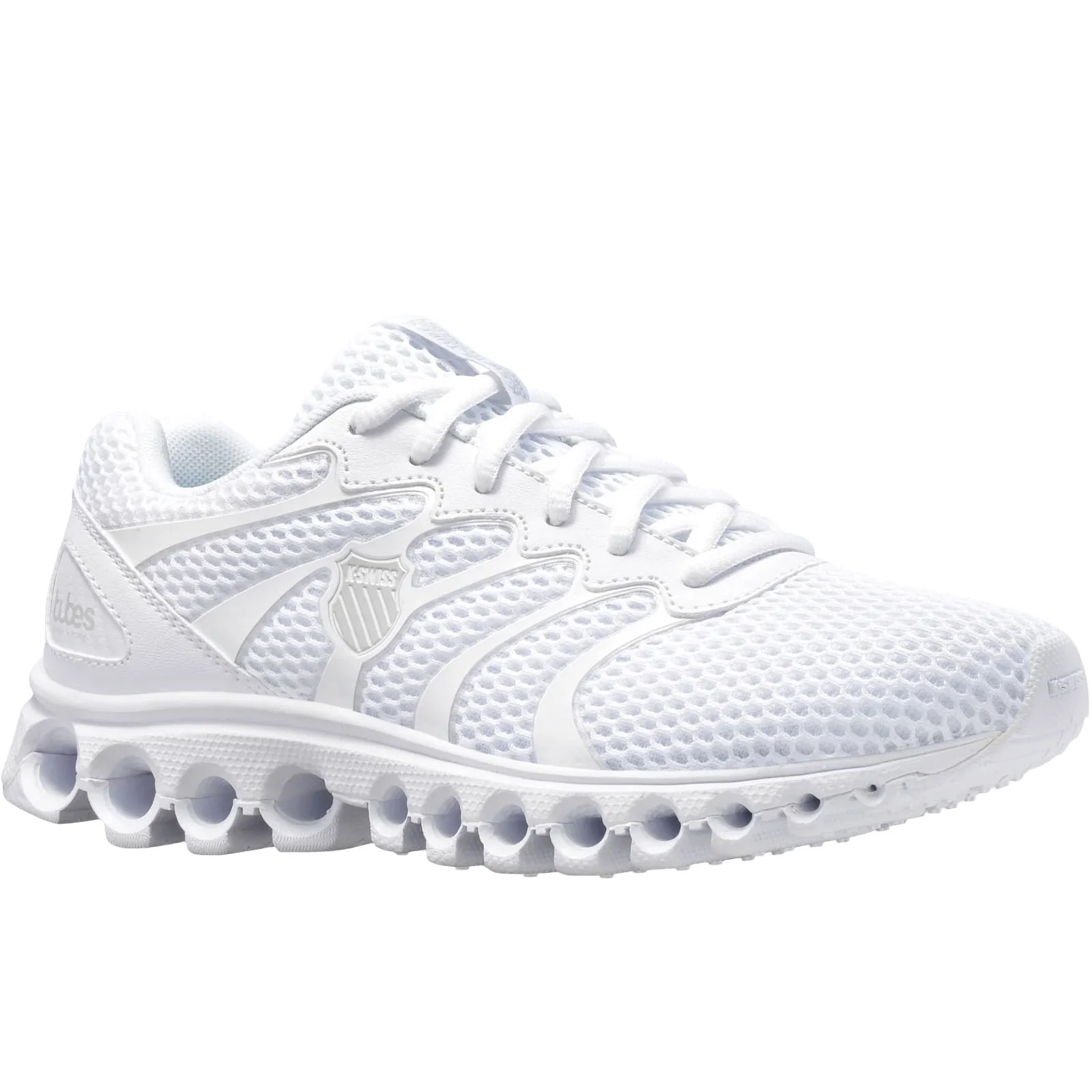 K-Swiss Mens Tubes 200 Low Rise Trainers - Black/Charcoal - Image 5