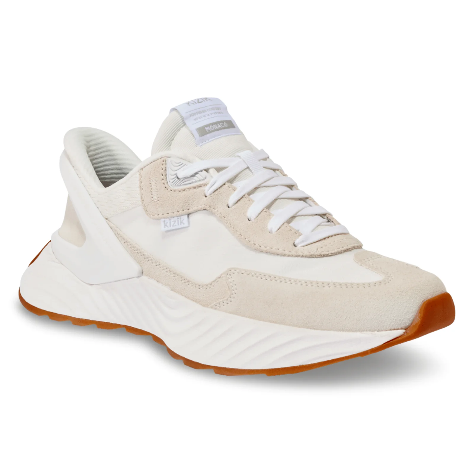 Kizik Mens Monaco Slip On Suede Trainers - Image 2