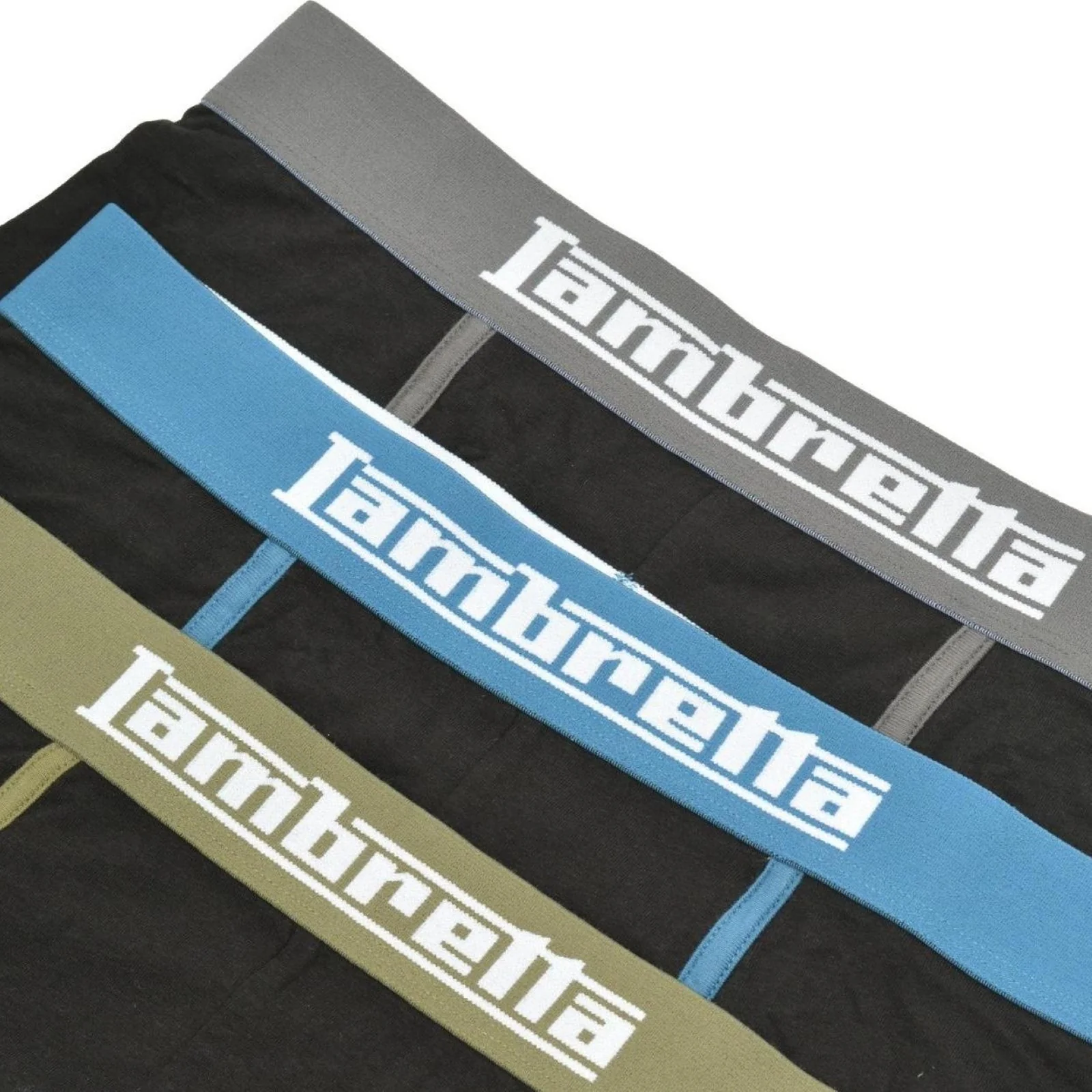 Lambretta Mens 3 PK Classic Boxer Shorts - Image 4