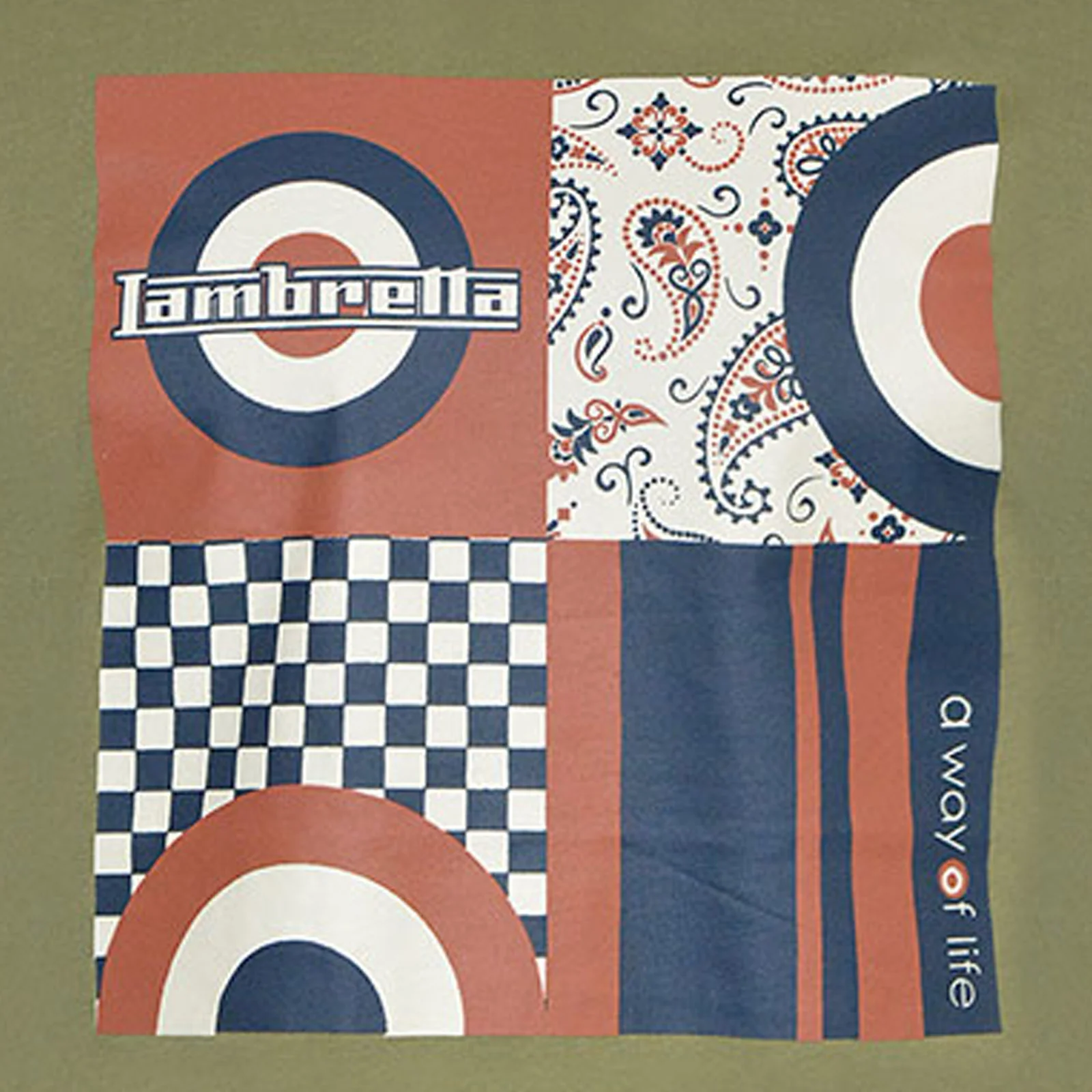 Lambretta Mens Album Graphic Retro T-Shirt - Image 4