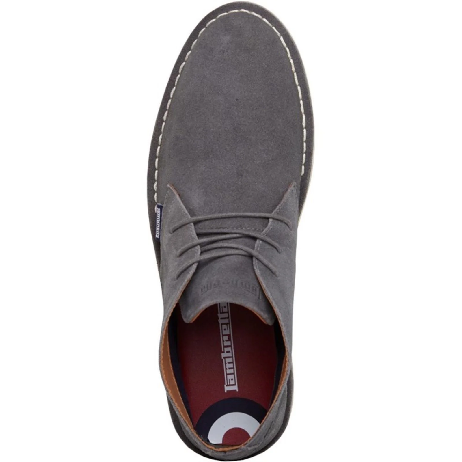 Lambretta Mens Chiswick Classic Suede Lace Up Desert Boots - Image 21