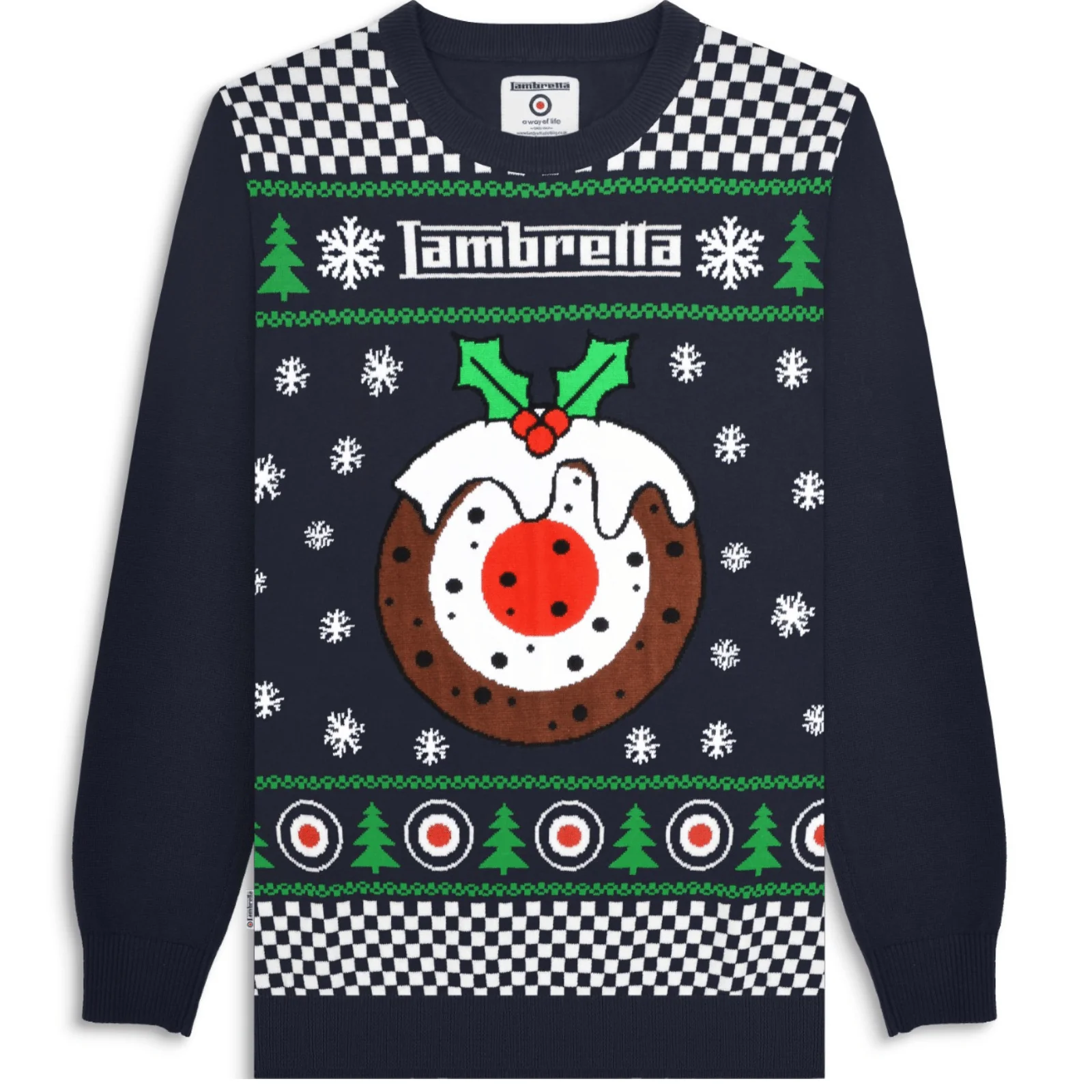 Lambretta Mens Christmas Jumper - Image 4