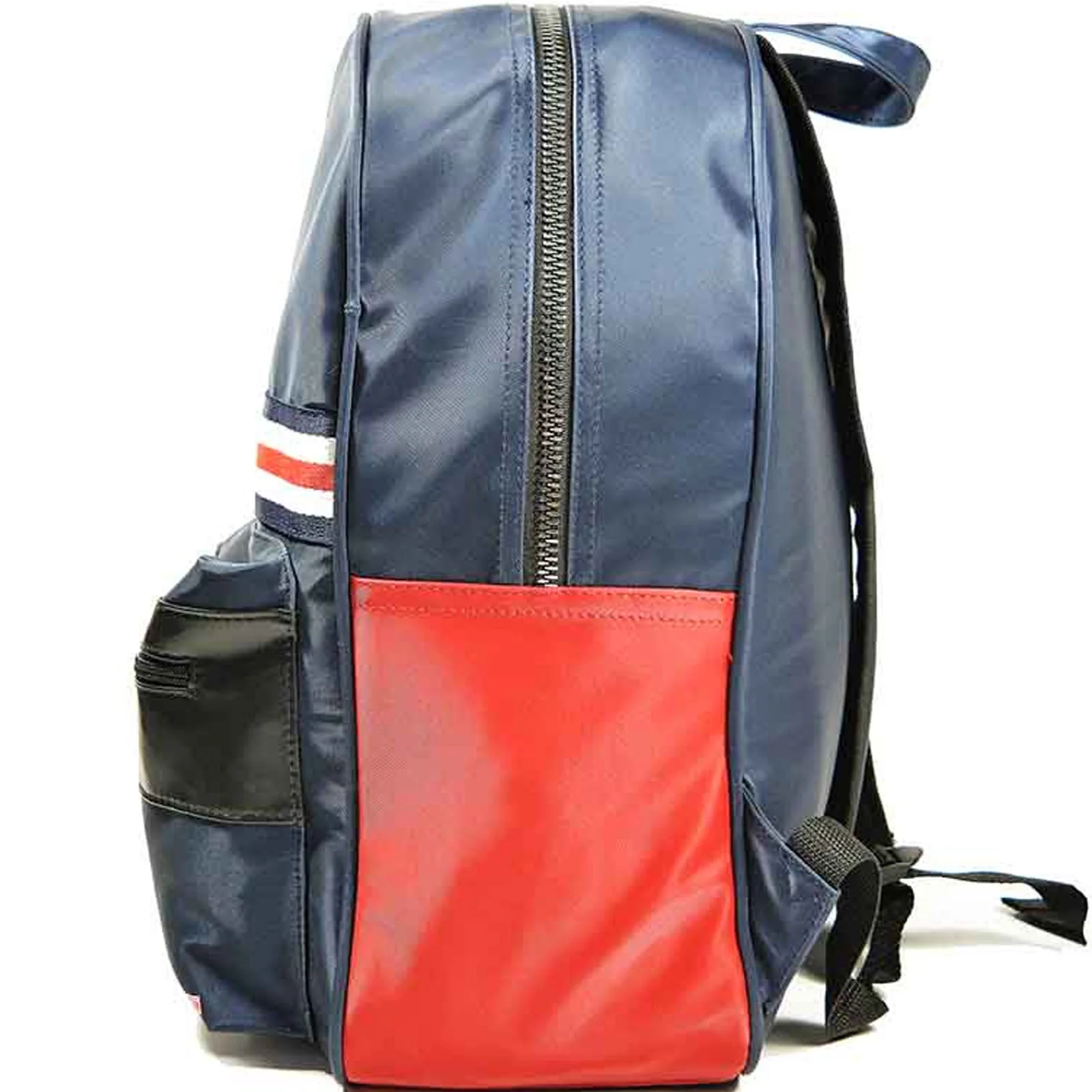 Lambretta Mens Classic Nylon Retro Backpack - Navy - Image 3