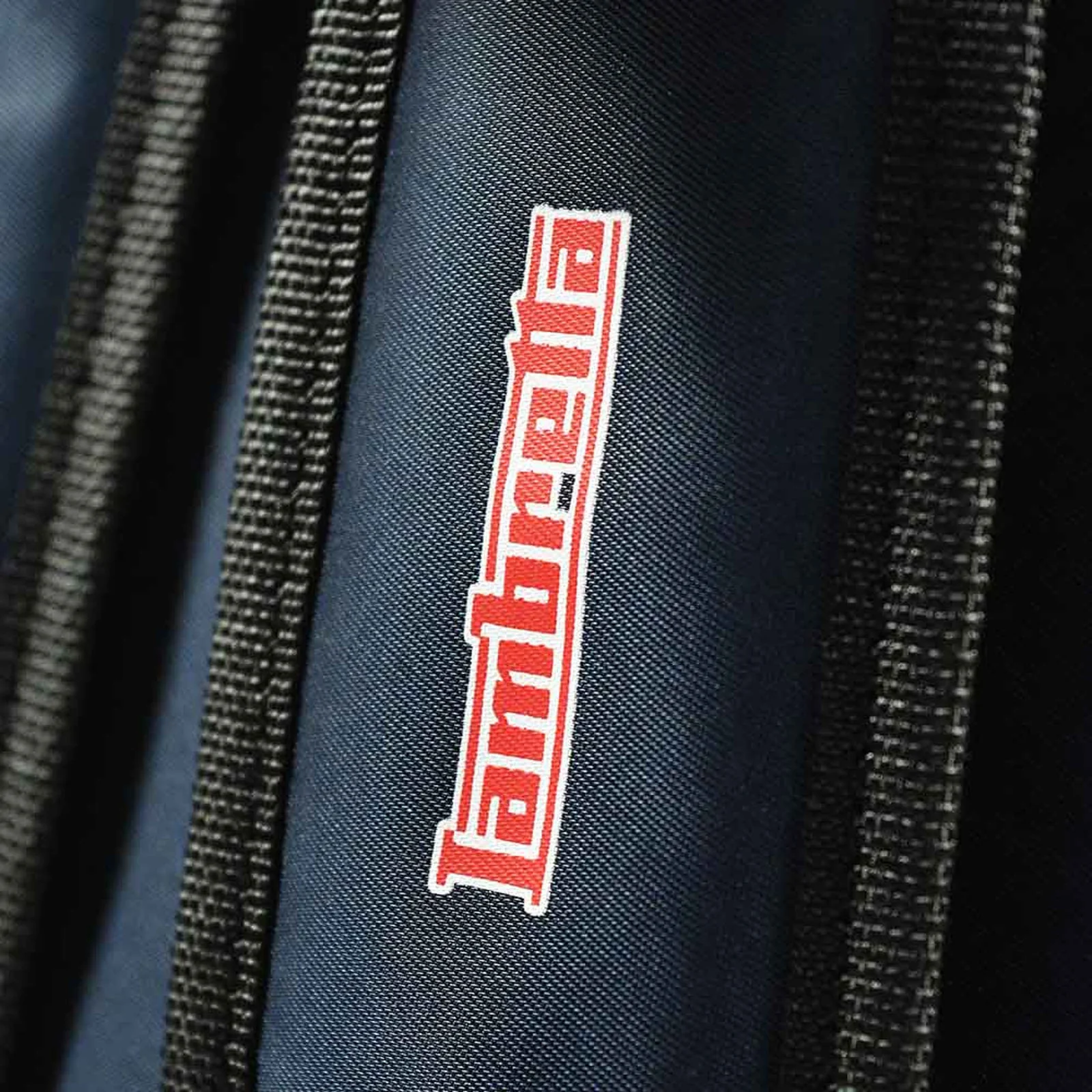 Lambretta Mens Classic Nylon Retro Backpack - Navy - Image 7