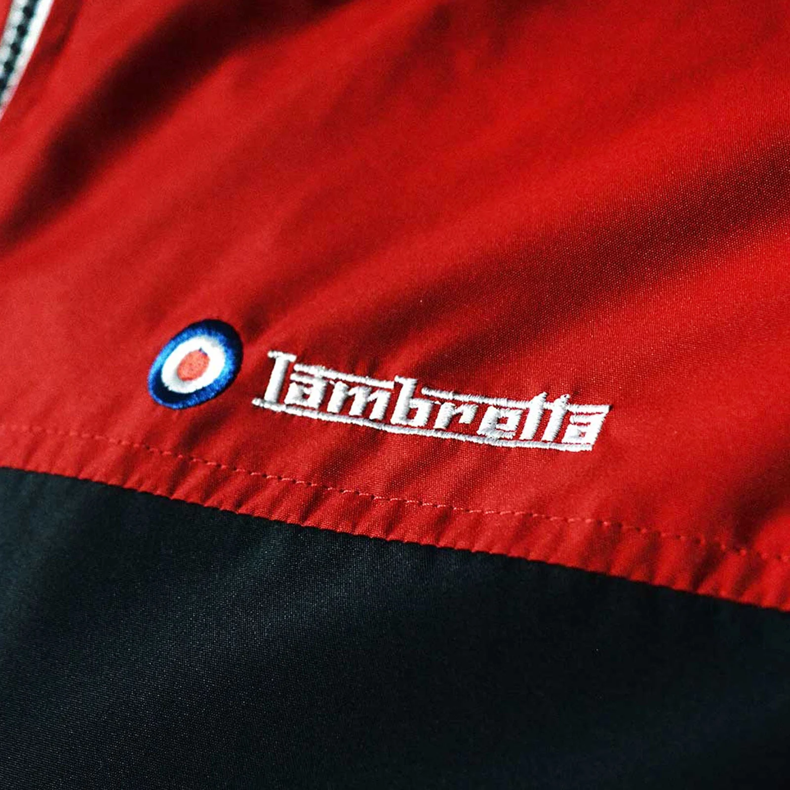Lambretta Mens Colourblock Full Zip Windbreaker Jacket - Image 4