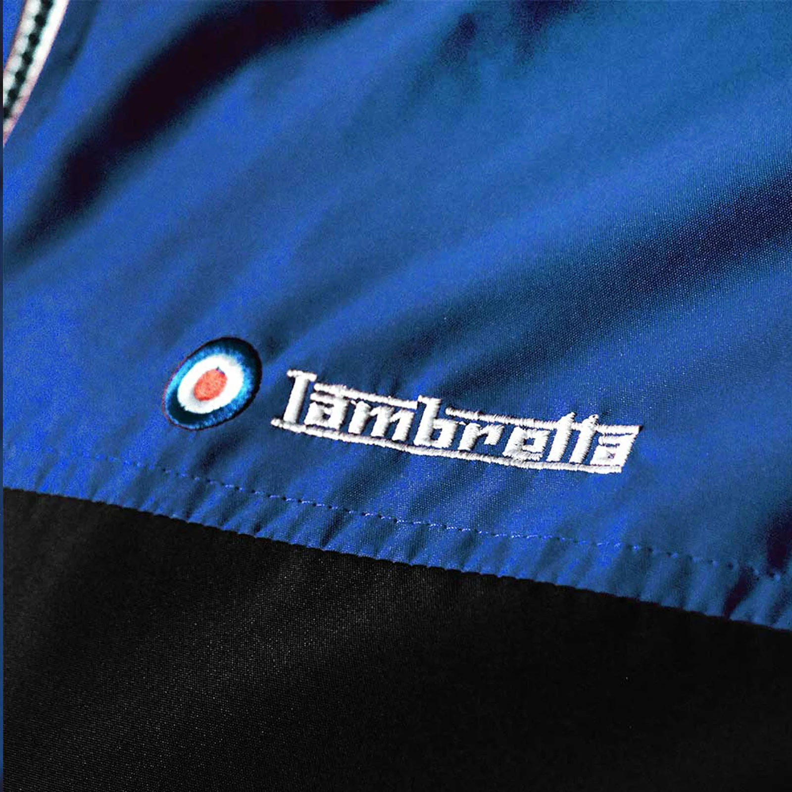 Lambretta Mens Colourblock Full Zip Windbreaker Jacket - Image 5