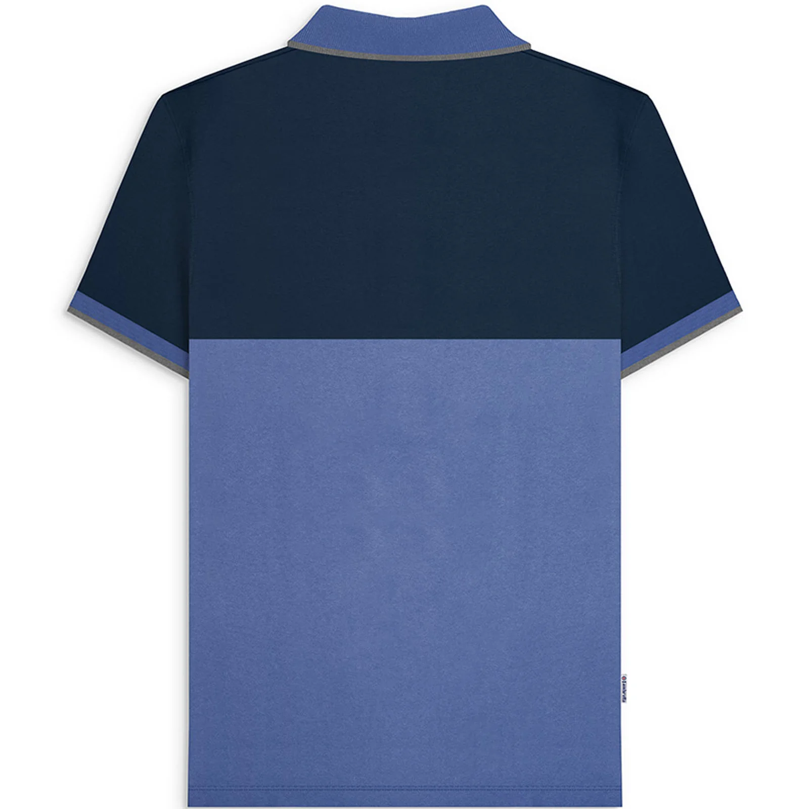 Lambretta Mens Contrast Panel Short Sleeve Polo Shirt - Image 5