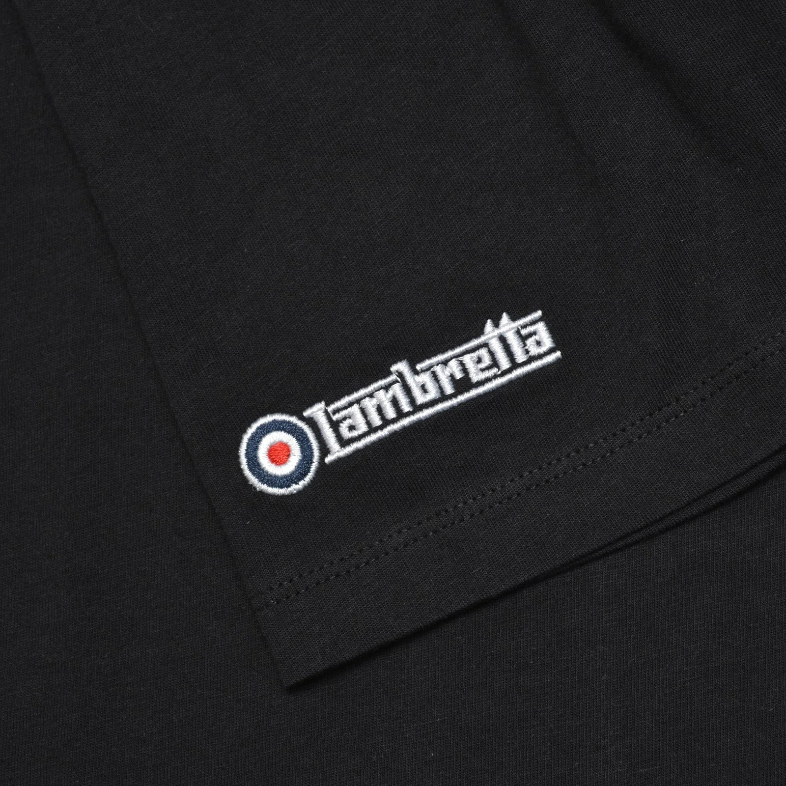 Lambretta Mens Fade Racing Stripe Short Sleeve T-Shirt - Image 32