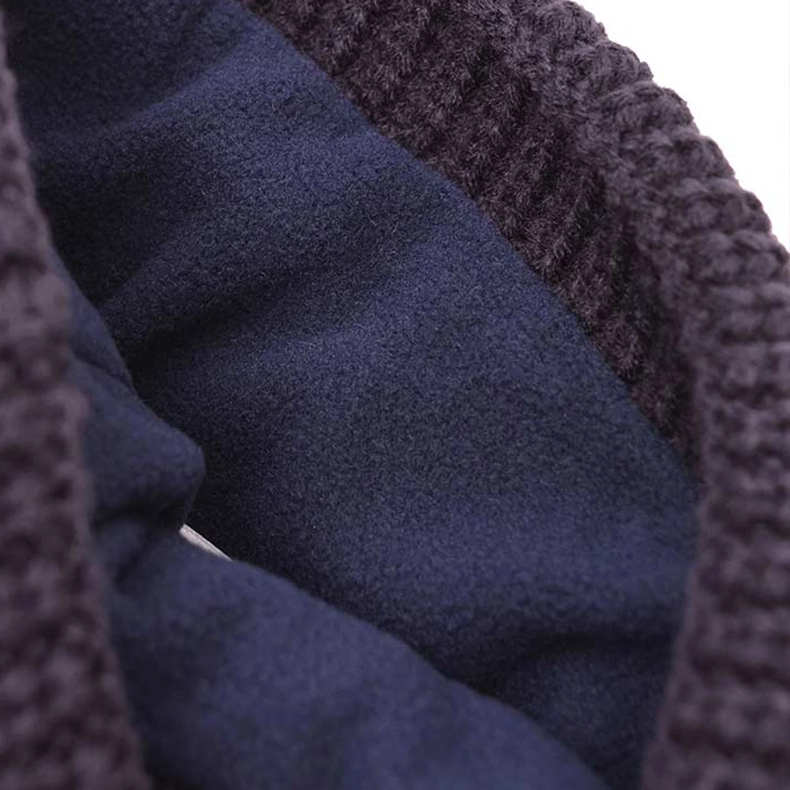 Lambretta Mens Fleece Lined Chunky Knit Beanie - Image 7