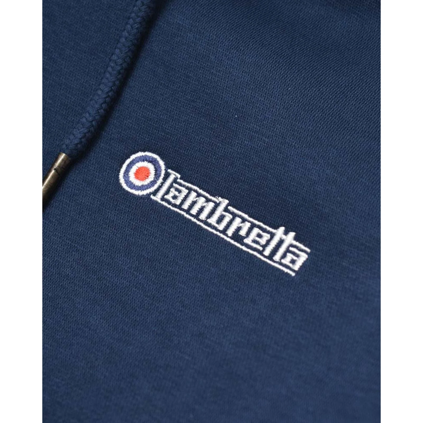 Lambretta Mens Full Zip Twin Tipped Hoodie - Image 37