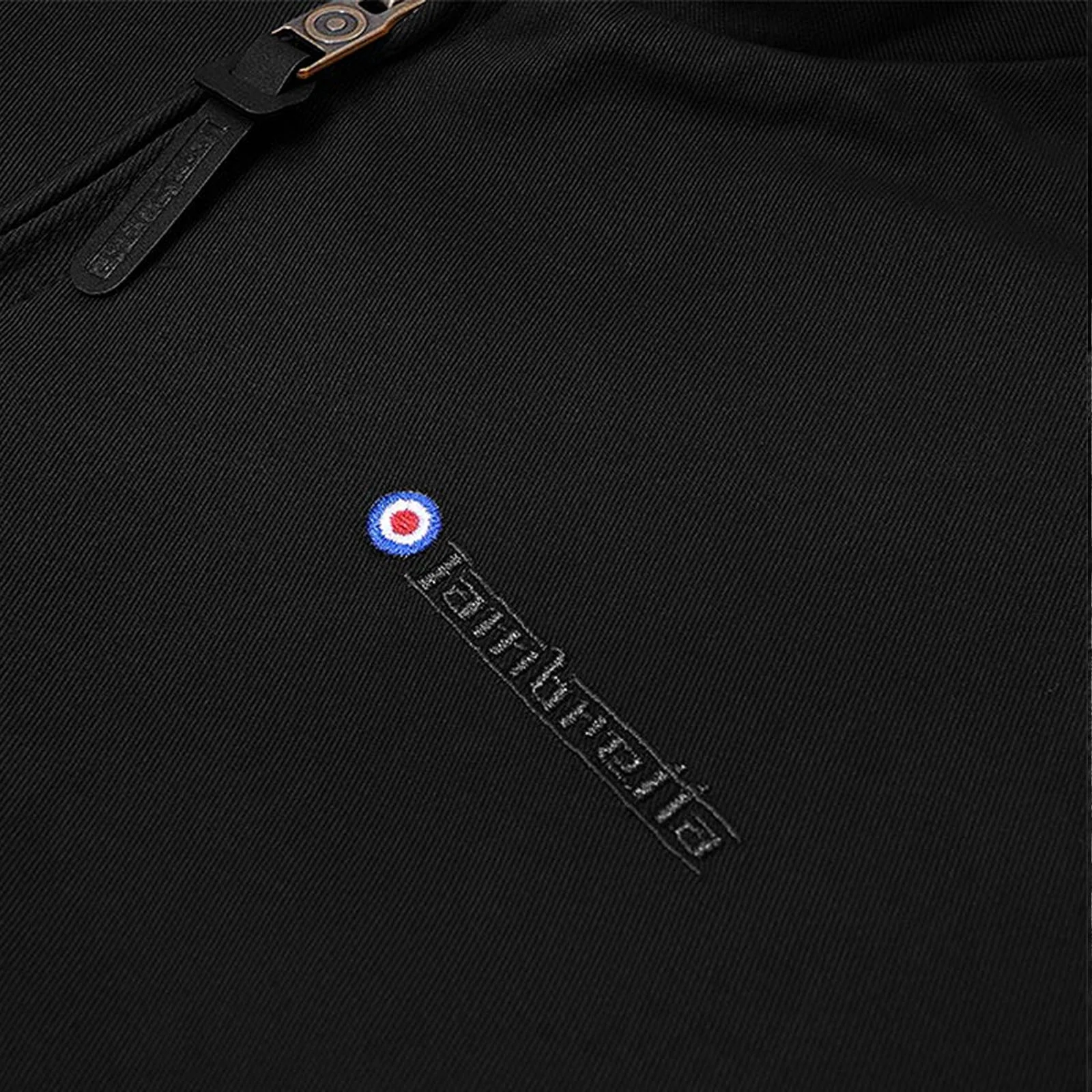 Lambretta Mens Harrington Brushed Cotton Bomber Jacket - Image 8