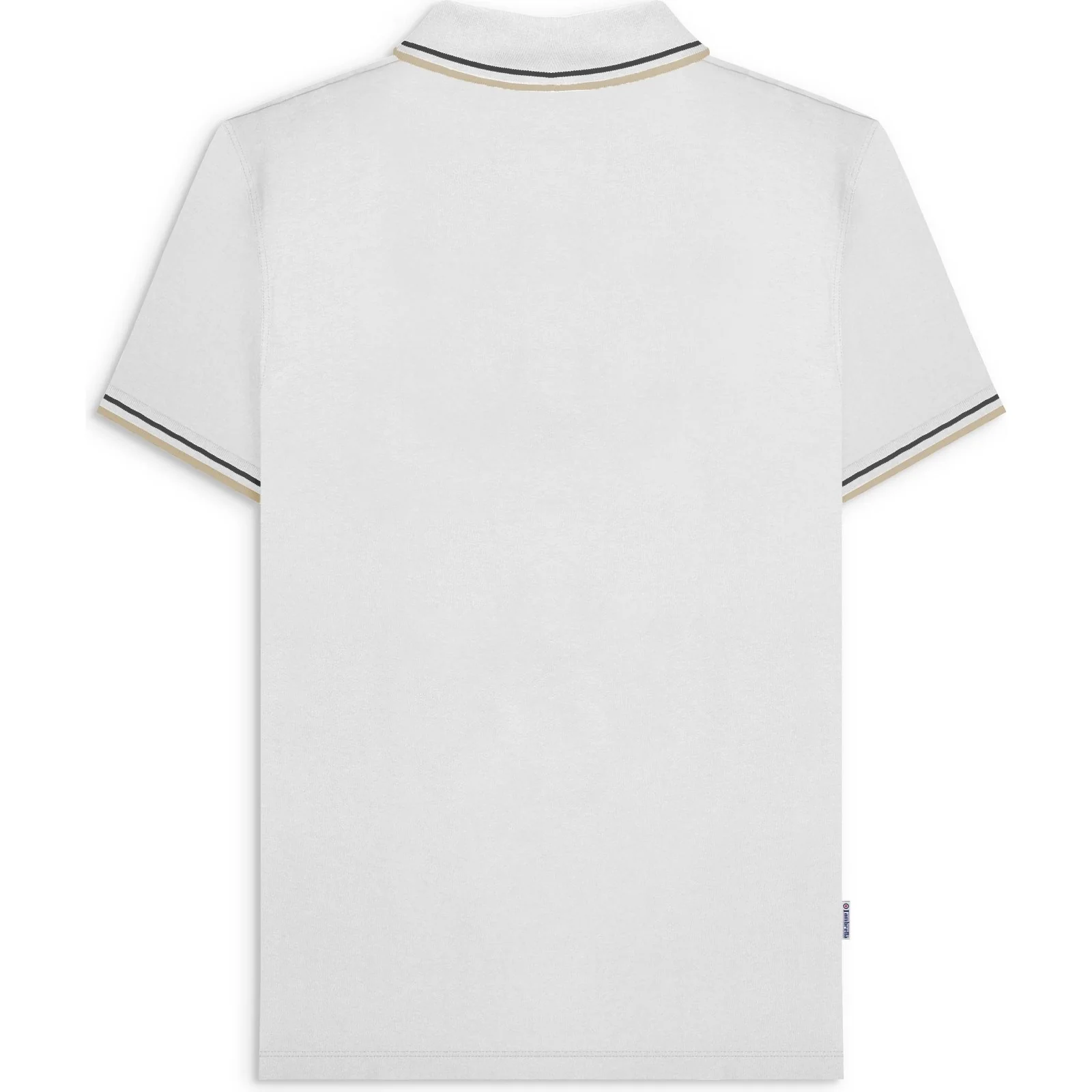 Lambretta Mens Houndstooth Short Sleeve Polo Shirt - Image 11