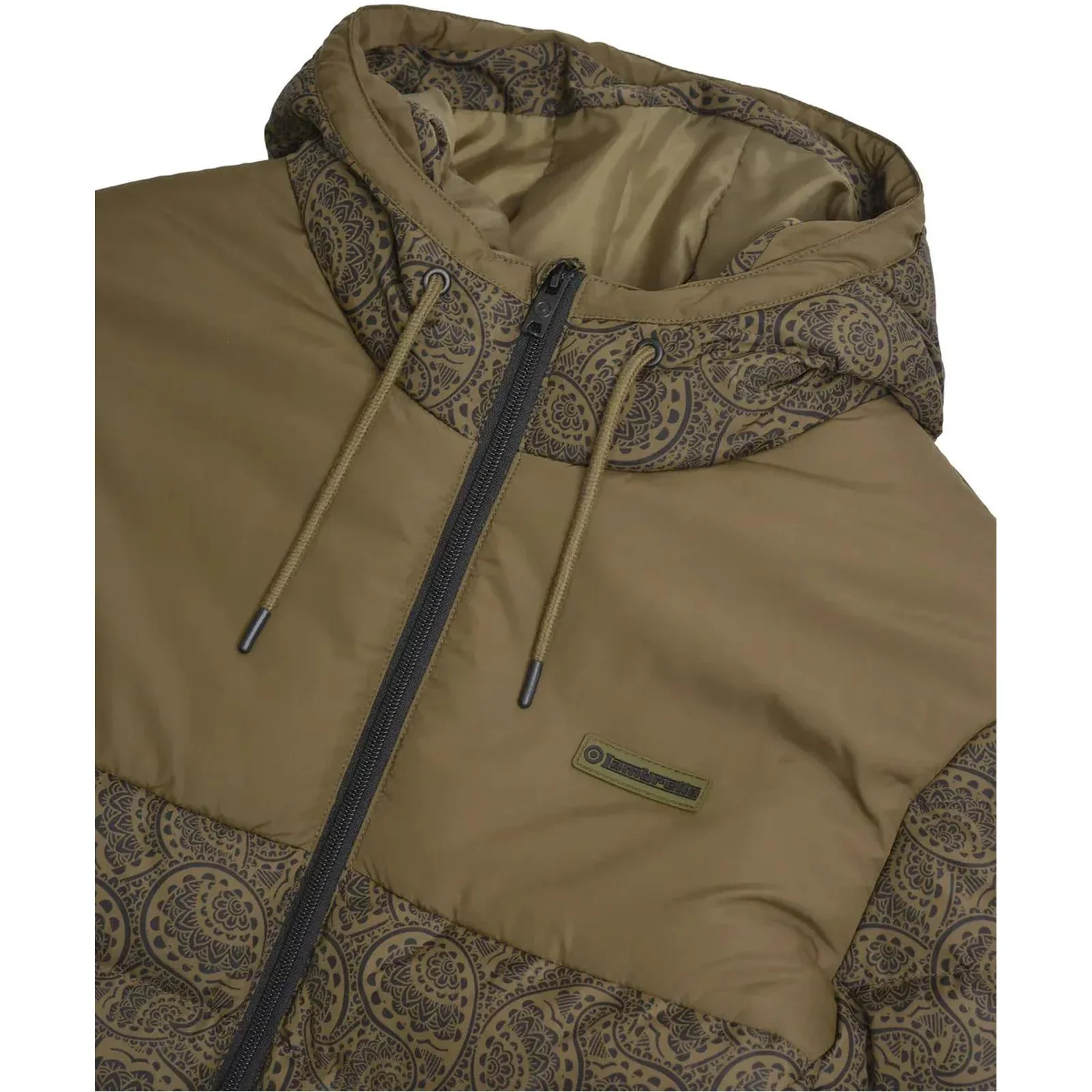 Lambretta Mens Paisley Padded Jacket - Image 3