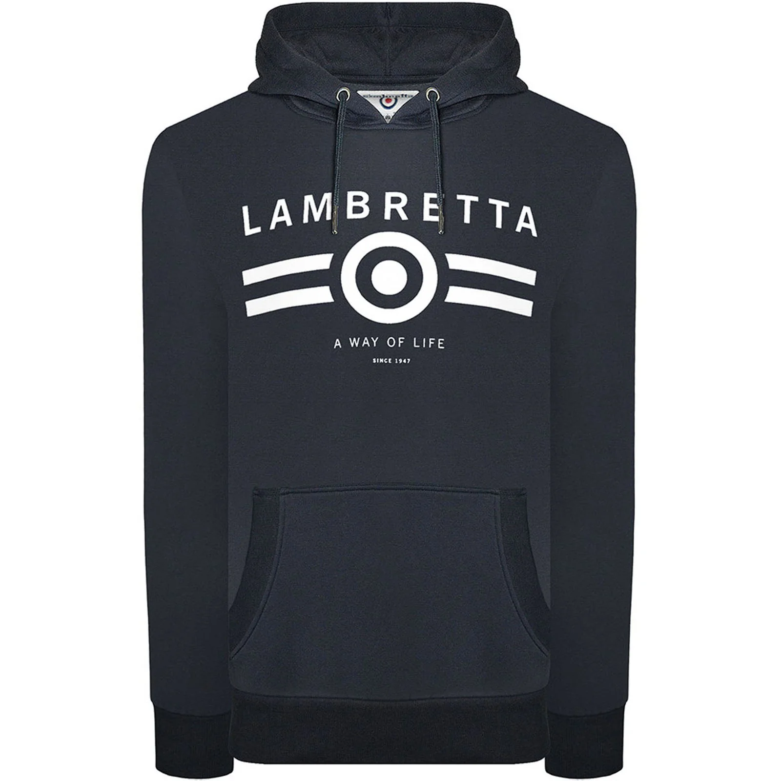 Lambretta Mens Logo Hoodie - Image 3