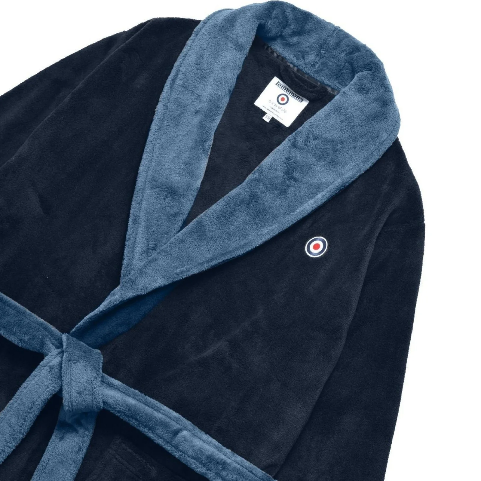 Lambretta Mens Luxury Super Soft Fleece Dressing Gown - Image 13