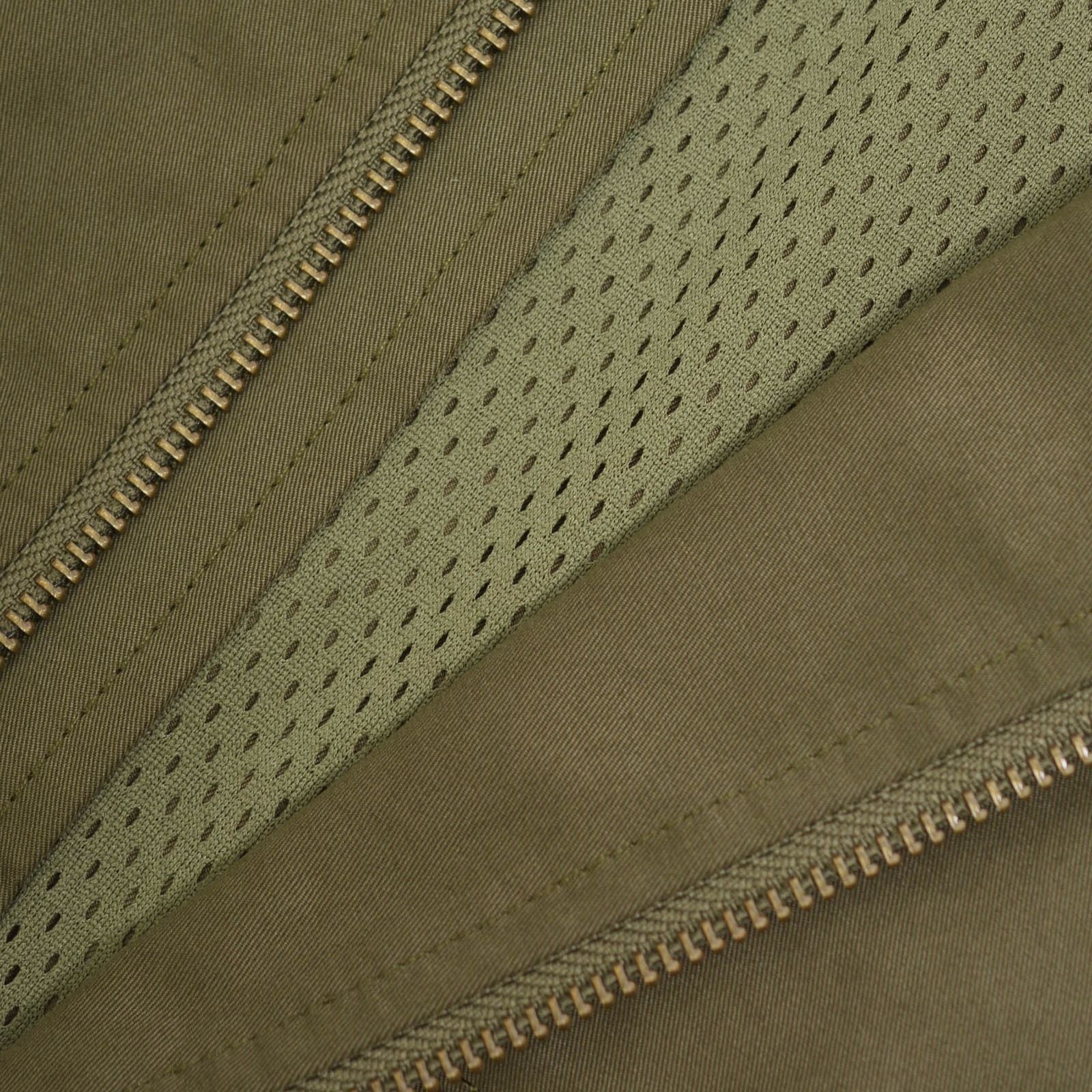 Lambretta Mens M-65 Military Jacket - Khaki - Image 11