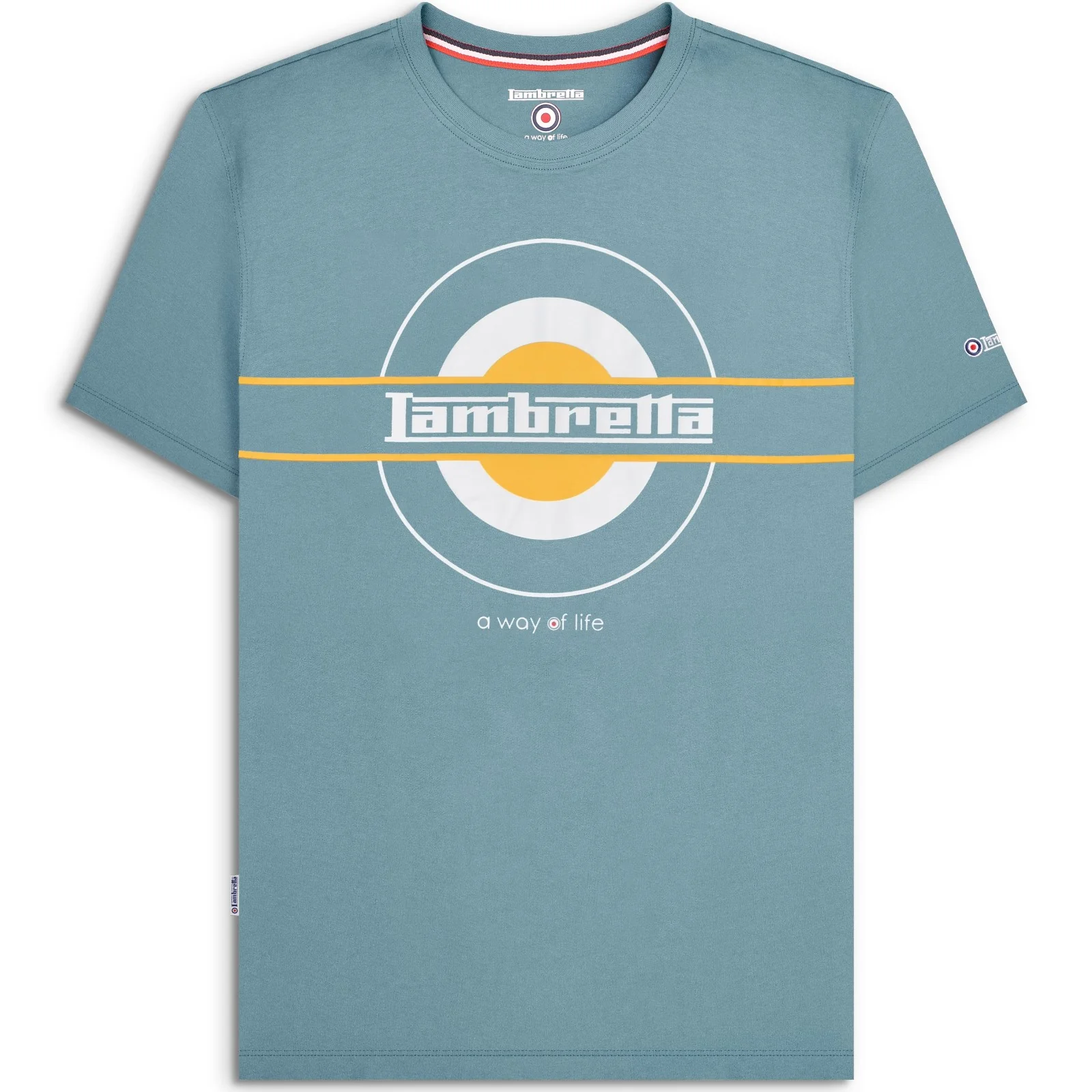 Lambretta Mens Neo Target Short Sleeve T-Shirt