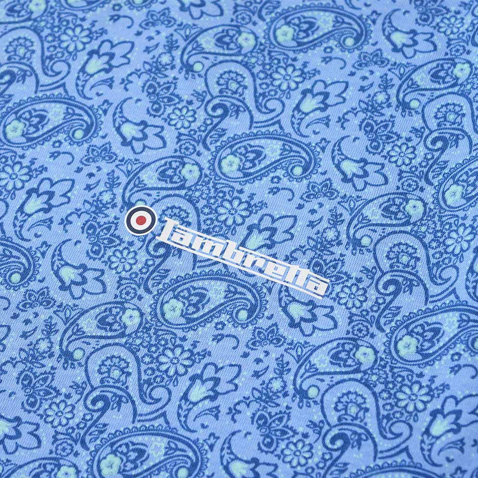 Lambretta Mens Paisley AOP T-Shirt - Image 7