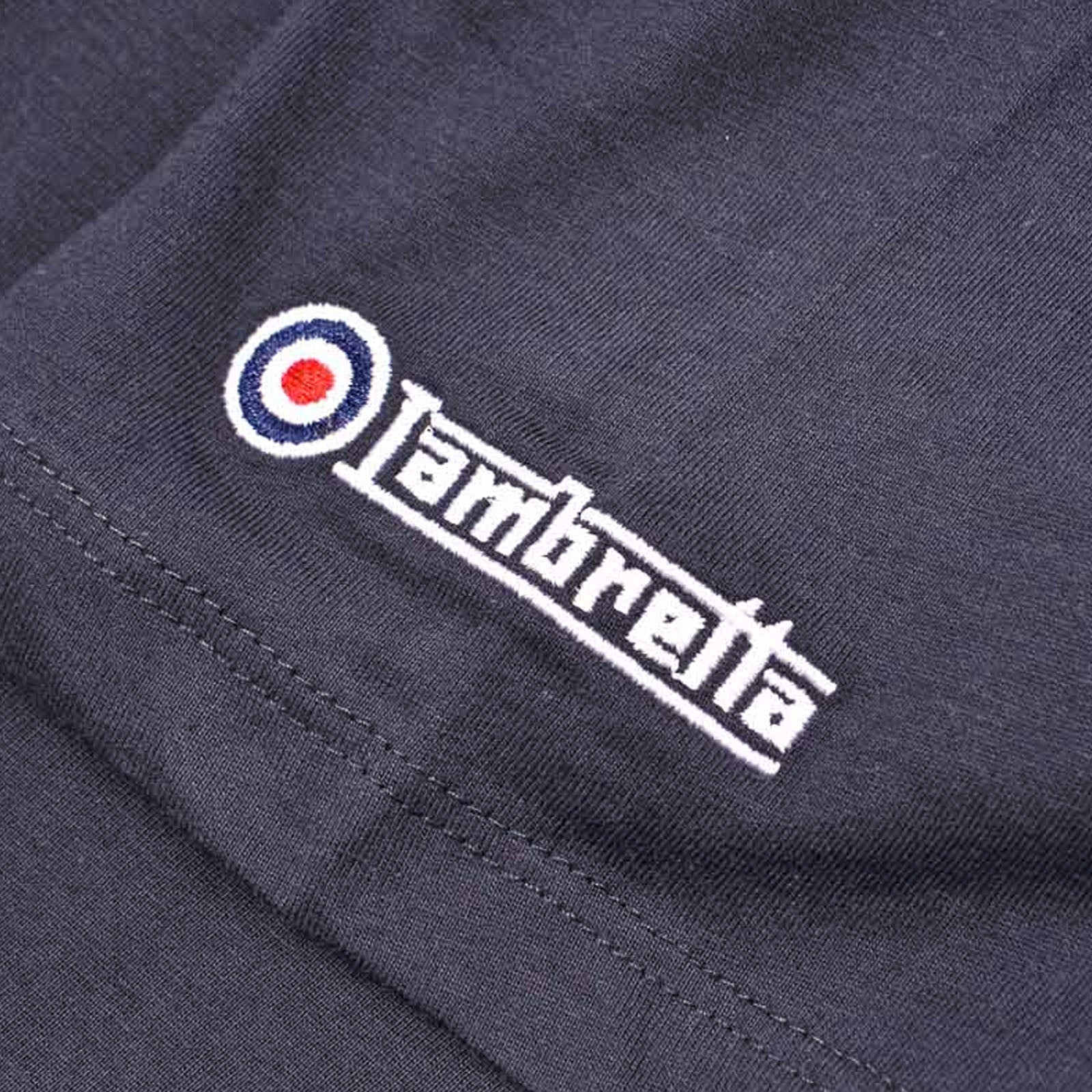 Lambretta Mens Paisley Target Cotton Short Sleeve T-Shirt - Image 16