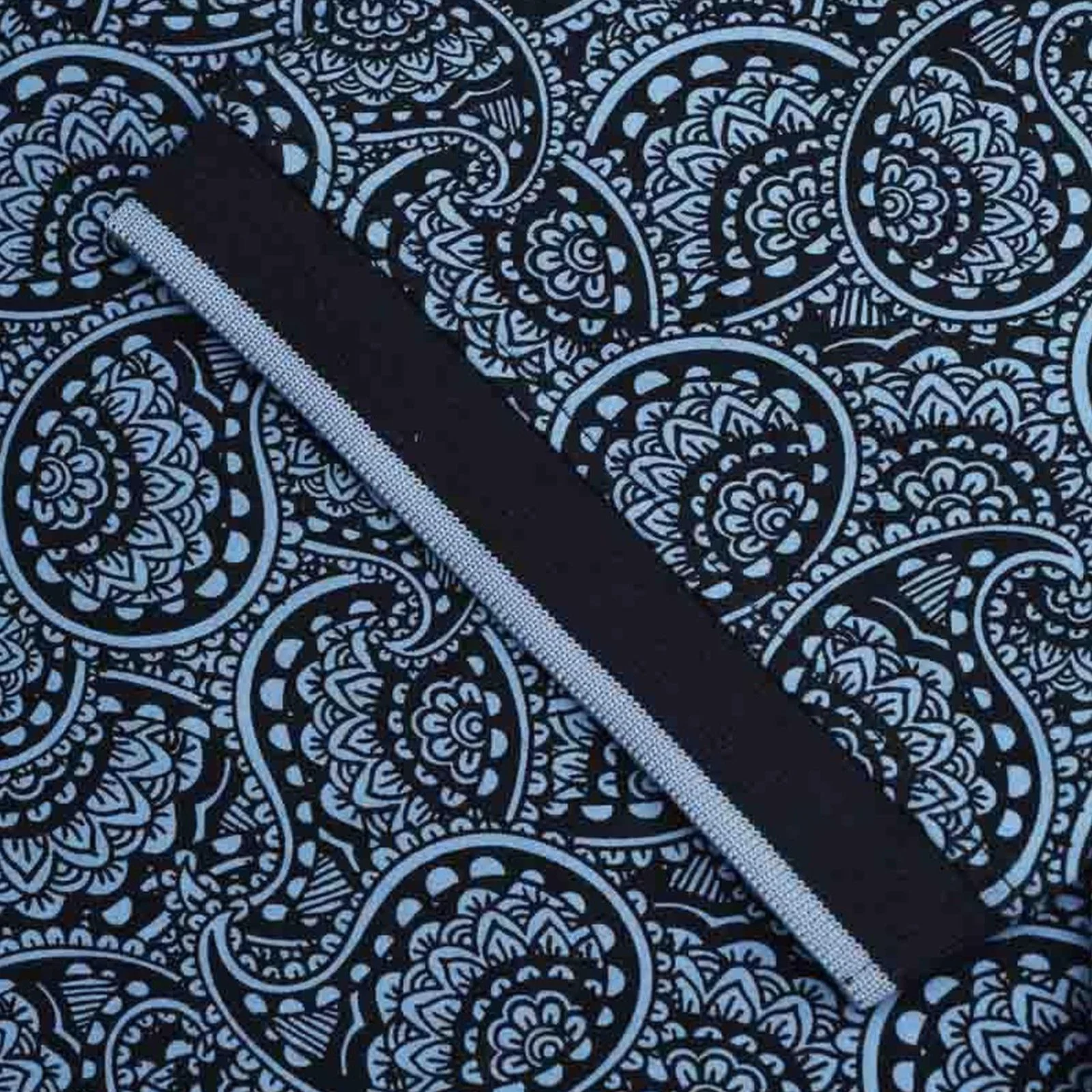 Lambretta Mens Paisley Tonal Big & Tall Polo Shirt - Image 6