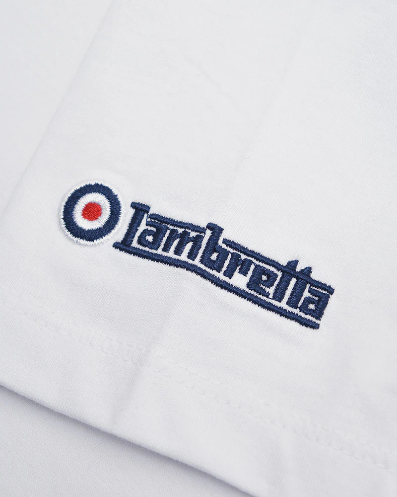 Lambretta Mens Pow Roundel Crew Neck Retro T-Shirt - Image 7
