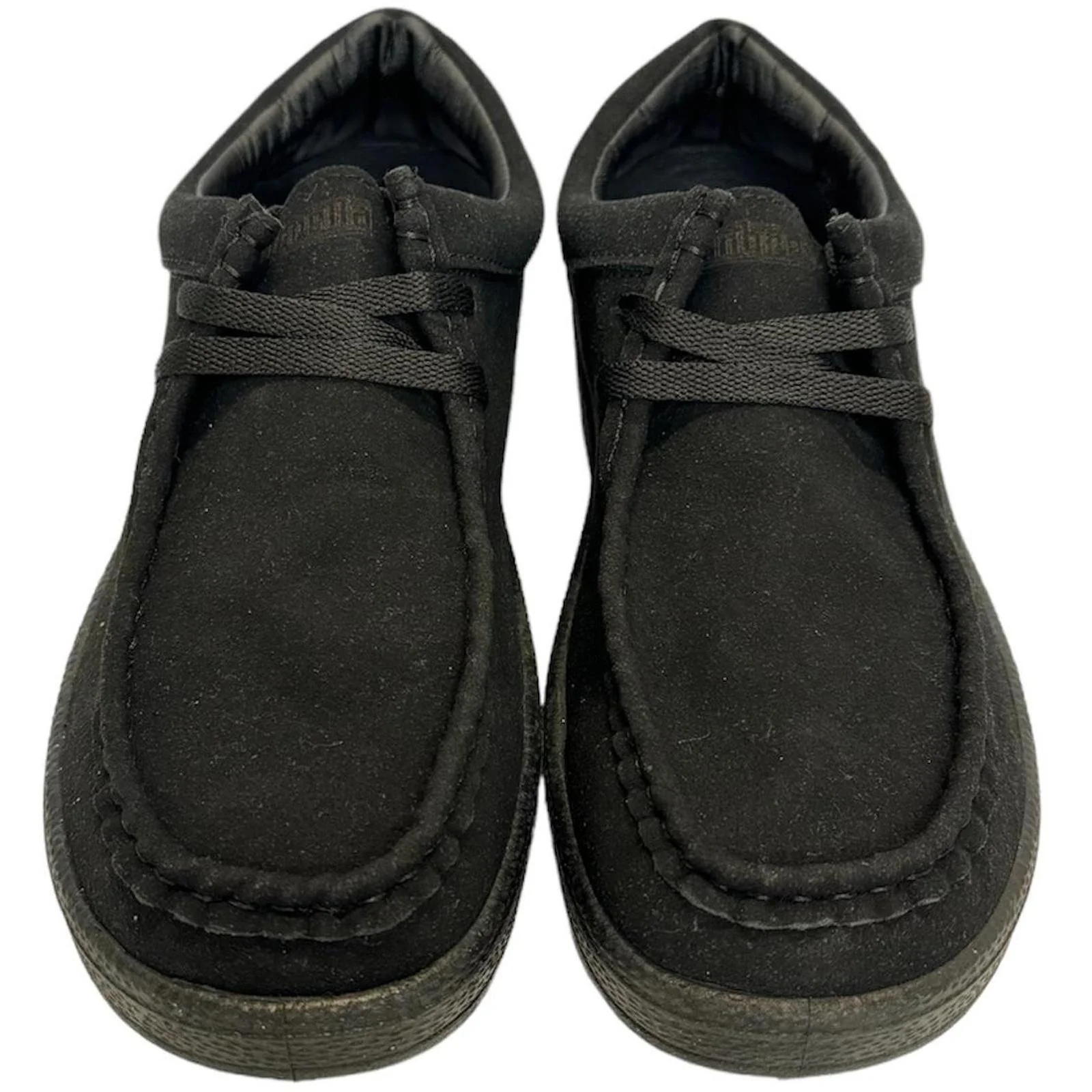 Lambretta Mens Presley Low Rise Lace Up Retro Suede Shoes - Image 3