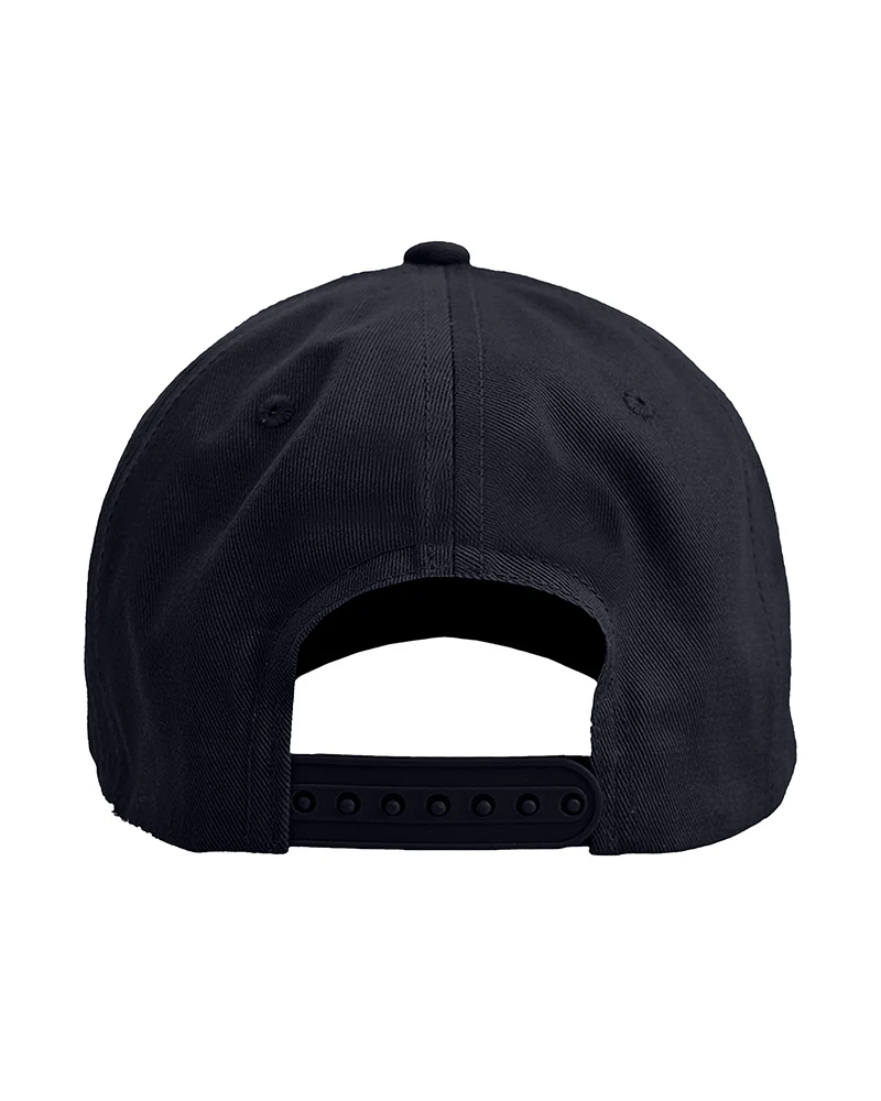 Lambretta Mens Retro Adjustable Baseball Cap Hat - Black - Image 3