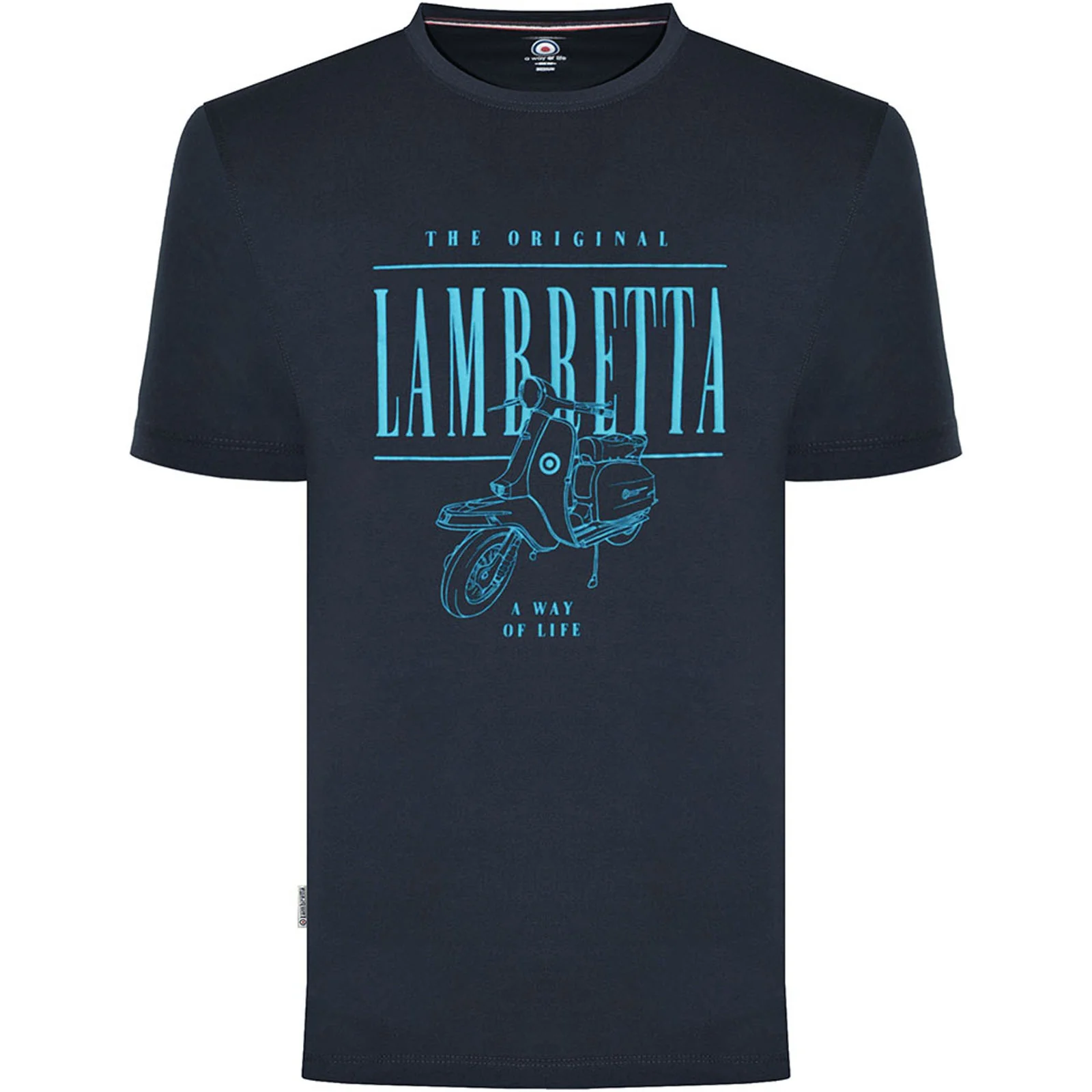 Lambretta Mens Scooter Artwork T-Shirt - Image 3