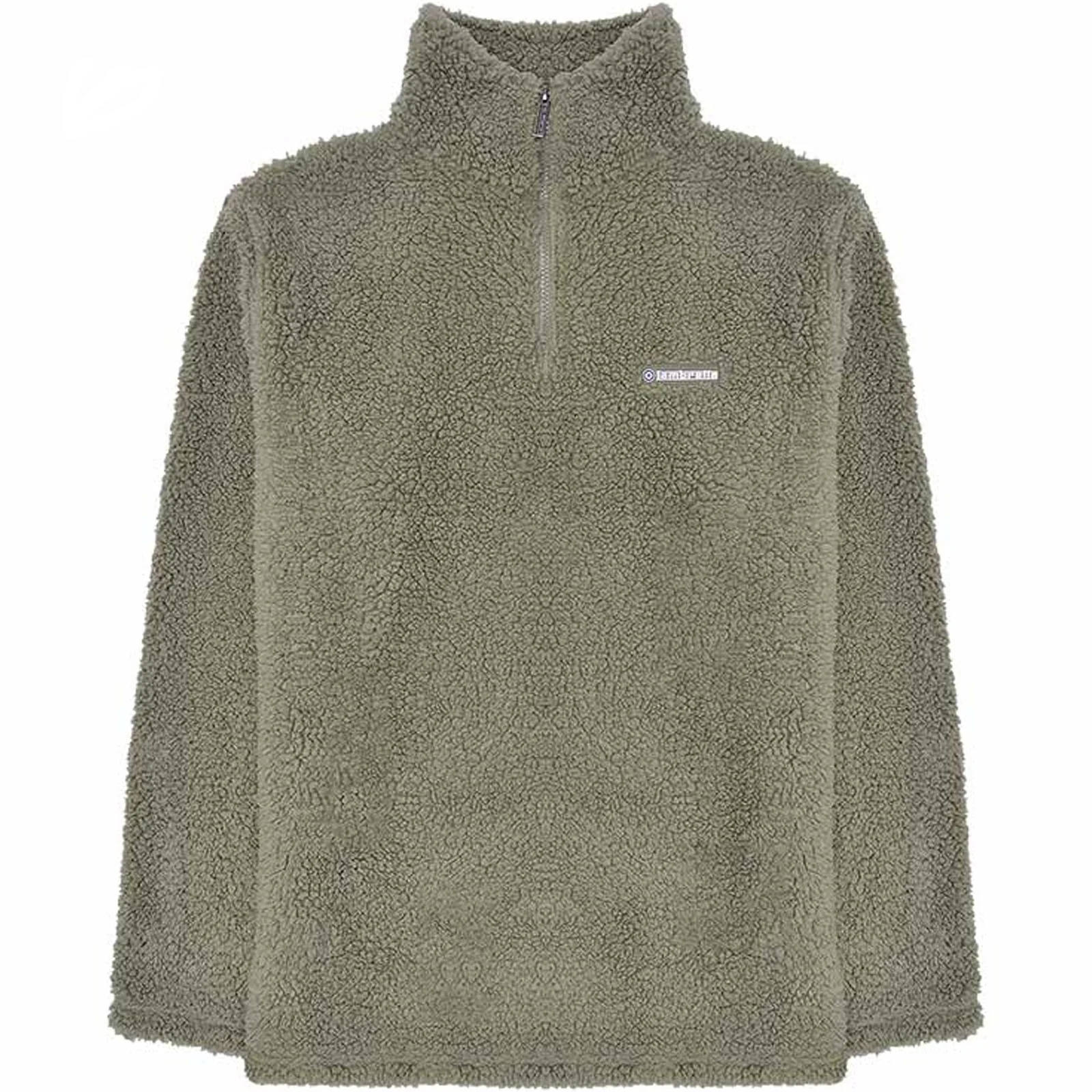 Lambretta Mens Sherpa Quarter Zip Pullover Fleece - Image 3
