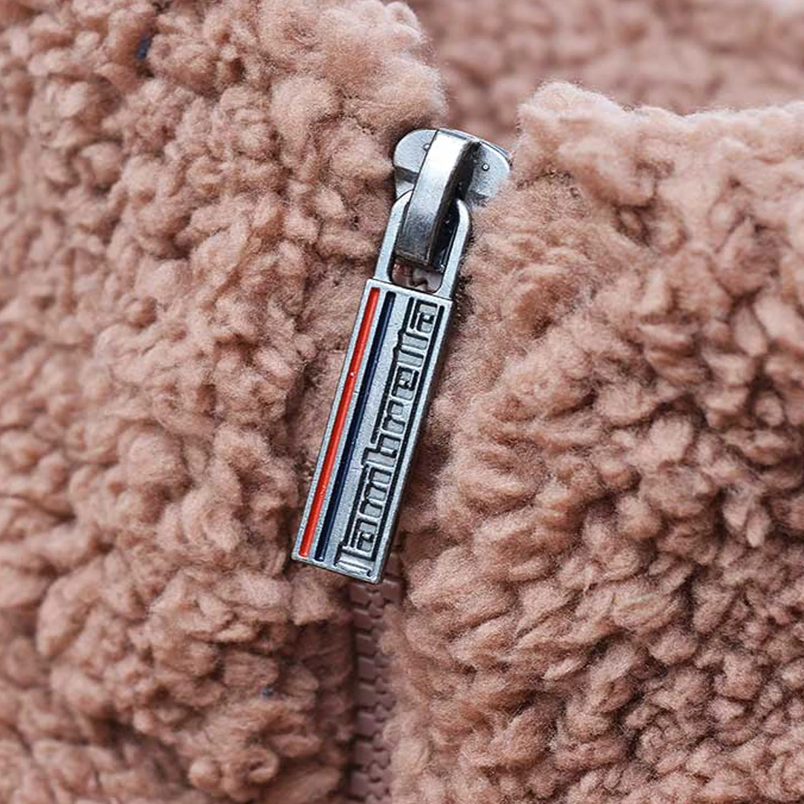 Lambretta Mens Sherpa Quarter Zip Pullover Fleece - Image 4