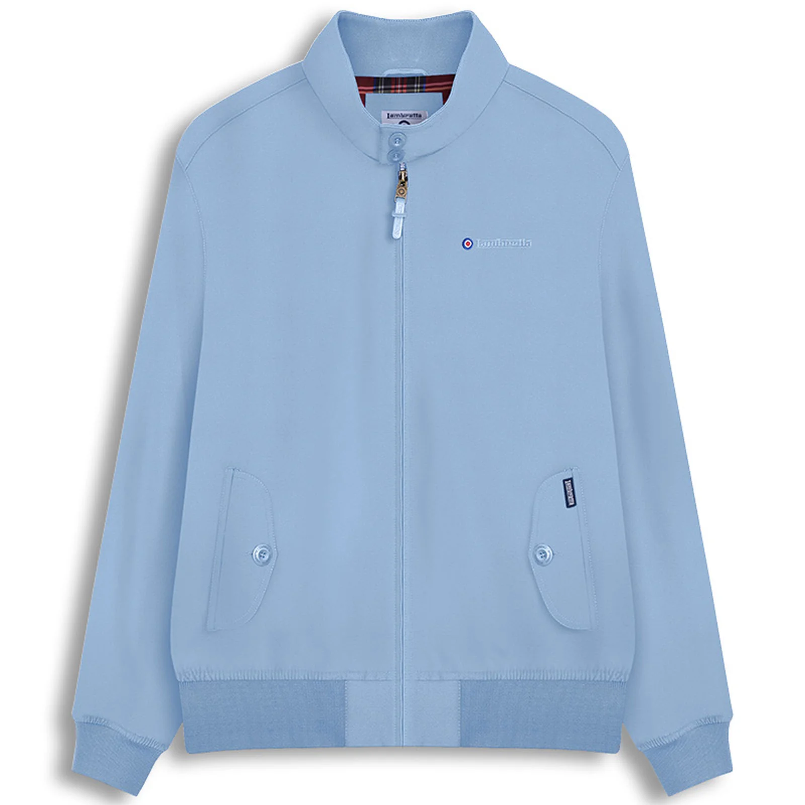 Lambretta Mens Shower Resistant Harrington Bomber Jacket - Image 4