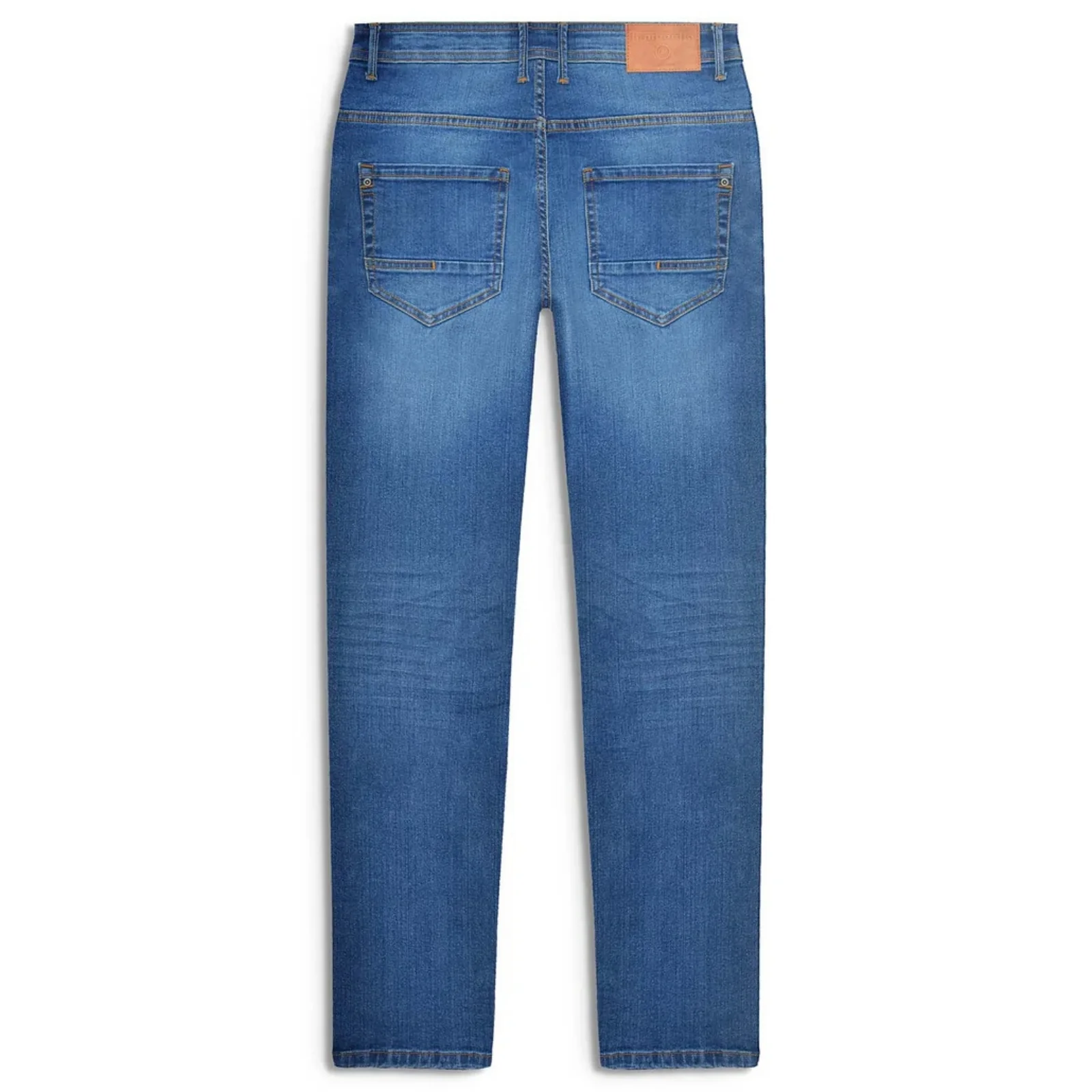 Lambretta Mens Stafford Slim Fit Skinny Denim Jeans - Image 13