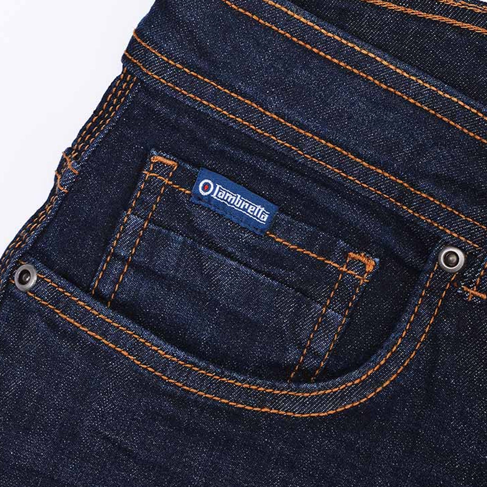 Lambretta Mens Stafford Slim Fit Skinny Denim Jeans - Image 17